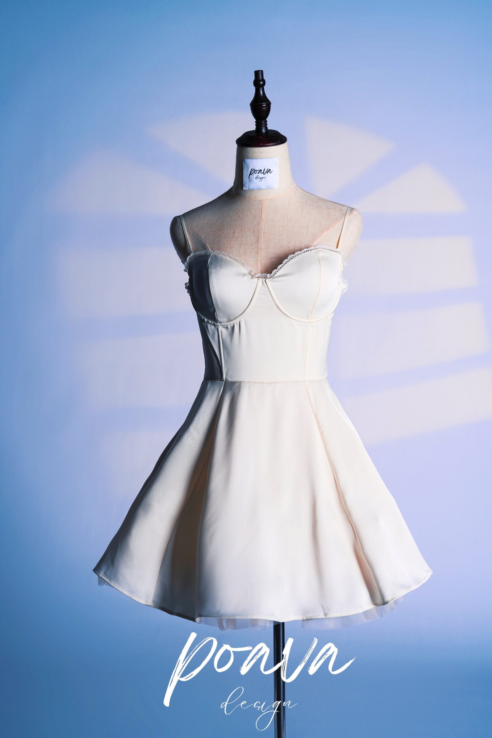 CINDERELLA BLUE TULLE MINI DRESS FOR PARTY