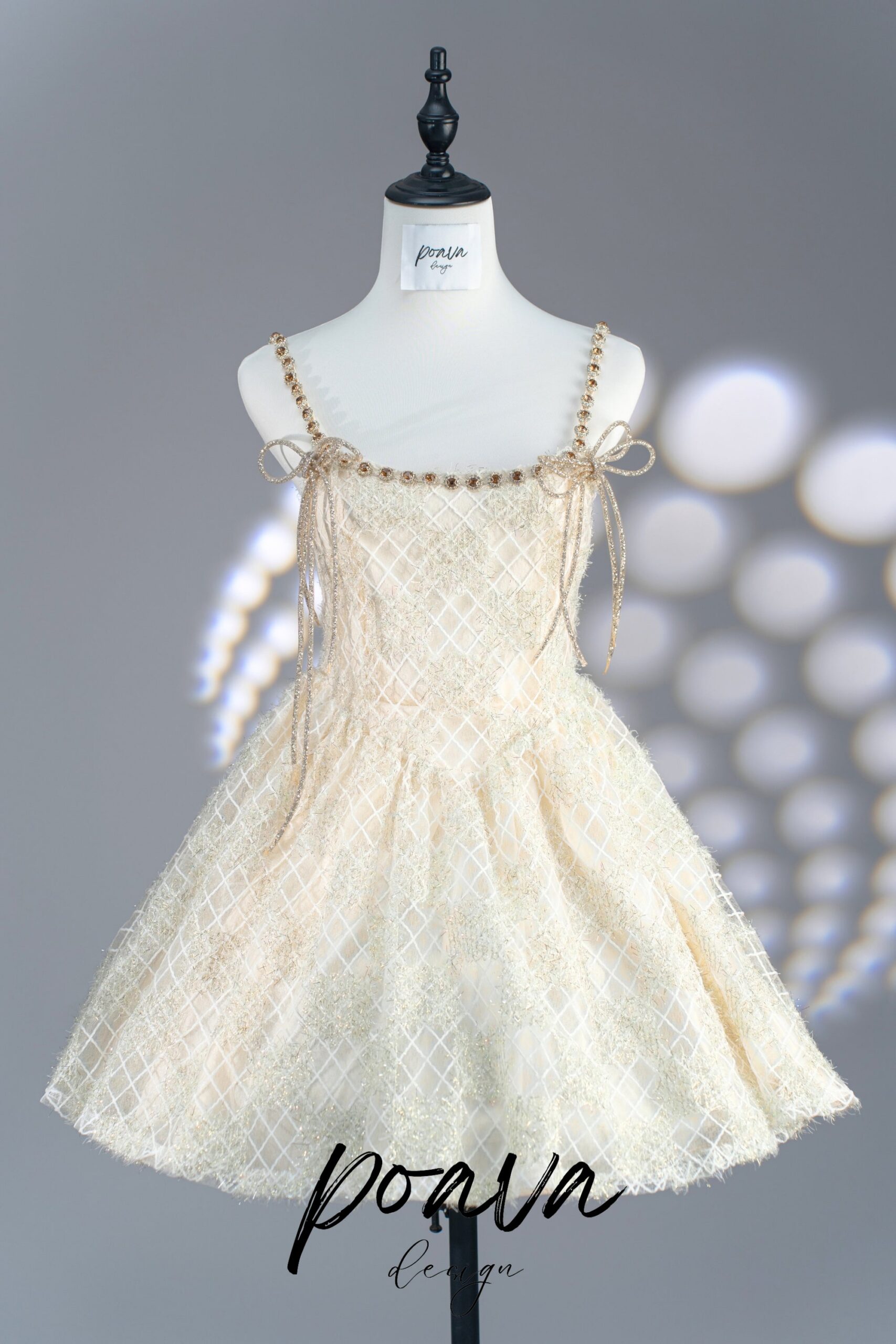 5_0c289195-47e2-40c3-9a49-b04f75be3b1e EMBELLISHED LIGHT YELLOW MINI DRESS FOR PARTY