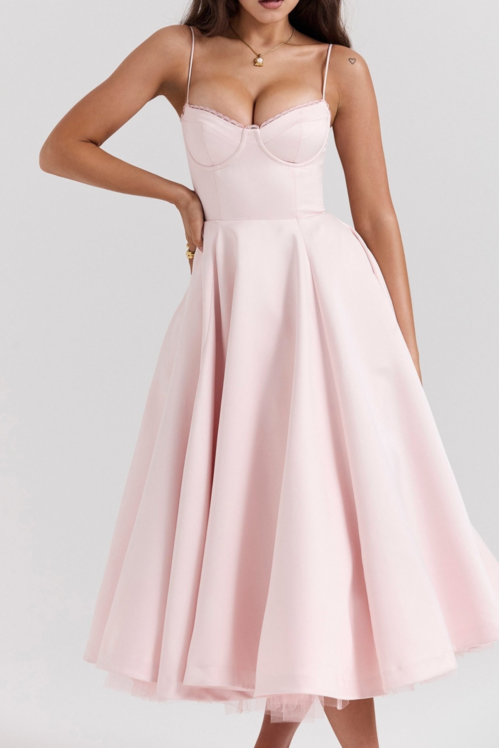 5_78795deb-5da6-4308-b20c-a4f9cbf66f00 BALLERINA PINK MIDI DRESS FOR WEDDING GUEST