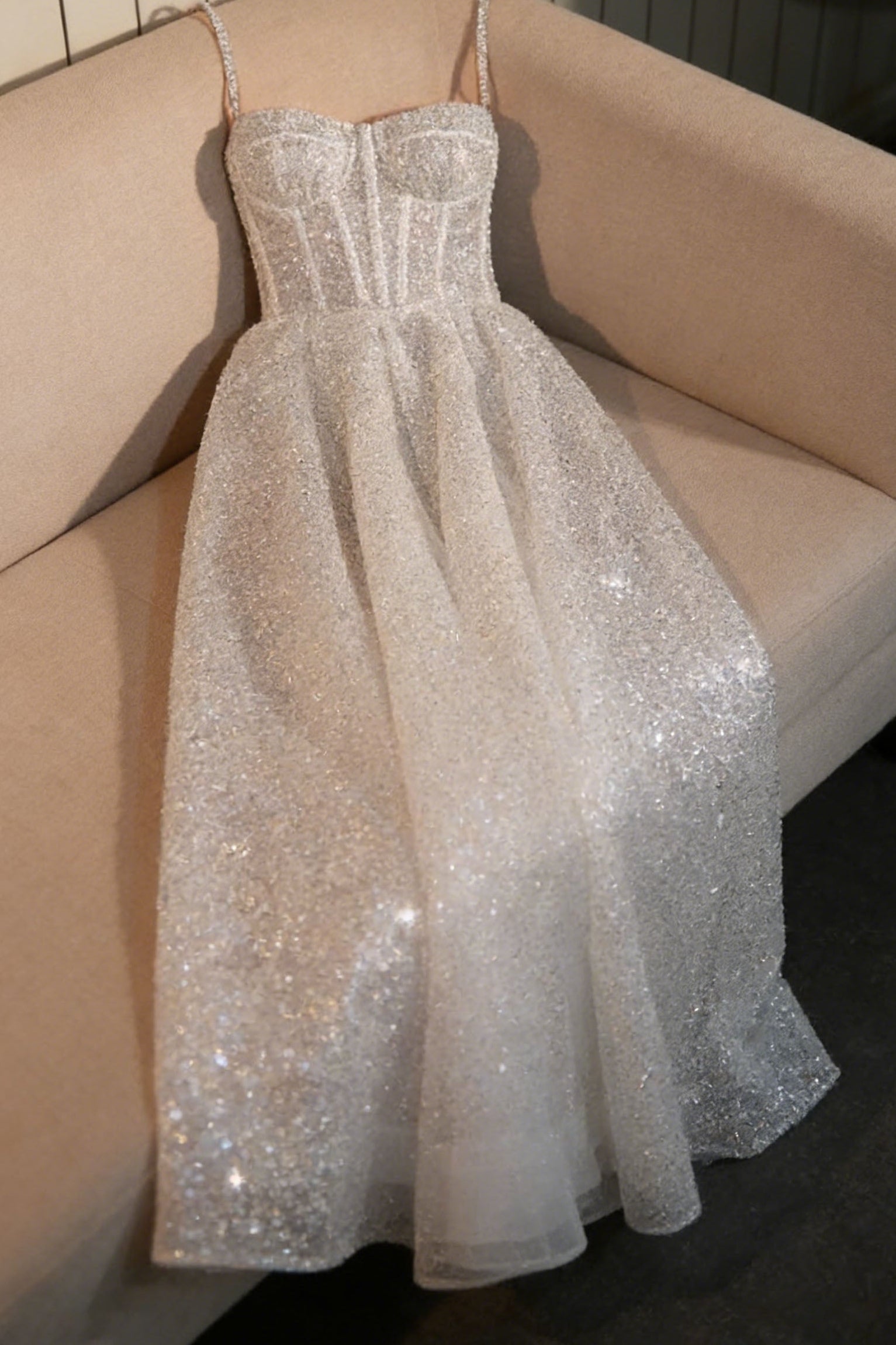 PAULINA MAXI DRESS - ELEGANT A-LINE COCKTAIL