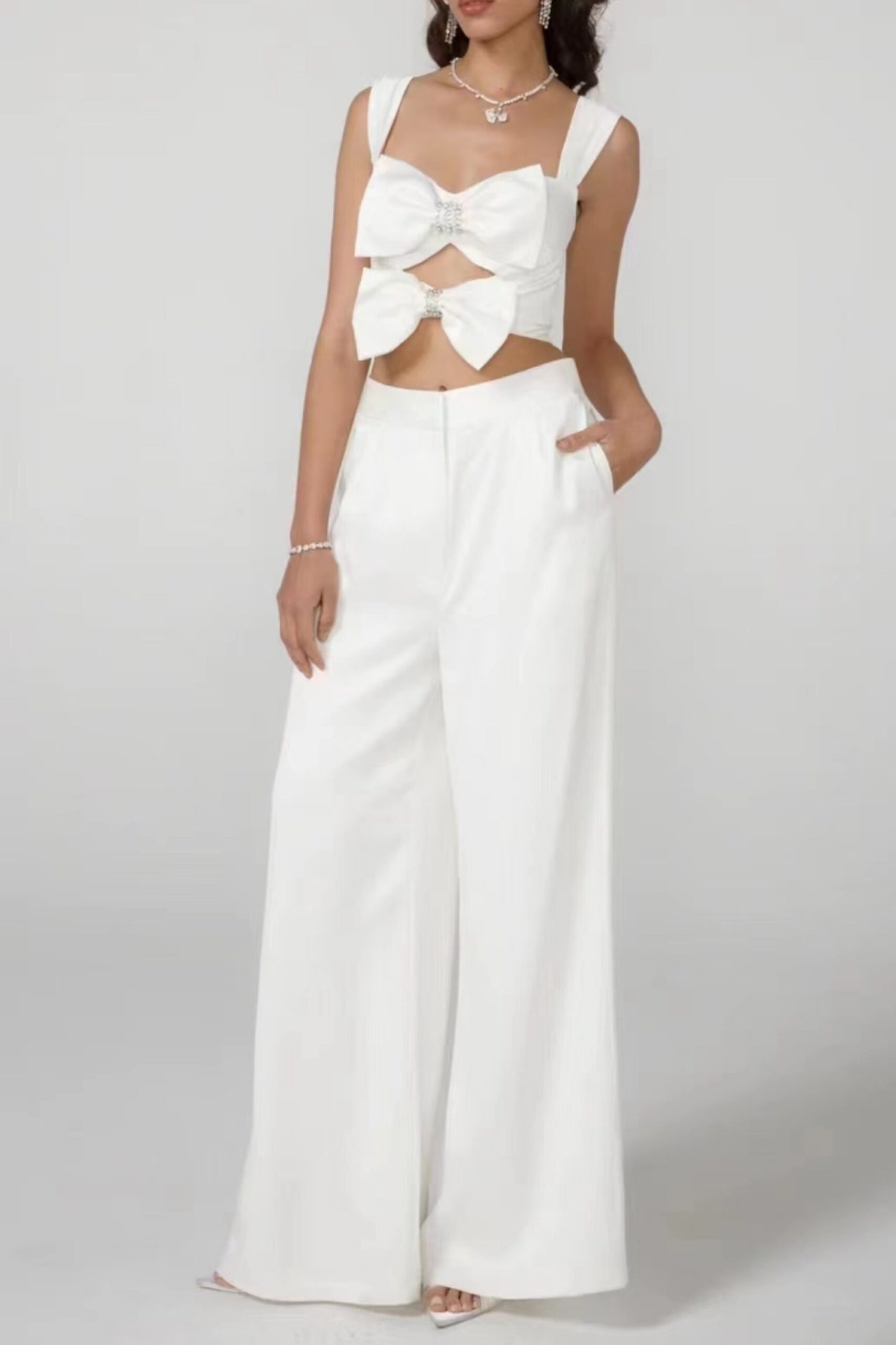 5_ccc6b4a7-93e2-4146-853d-7916c8904d53 BOW TWO-PIECE SUIT WHITE WEDDING FORMAL SET