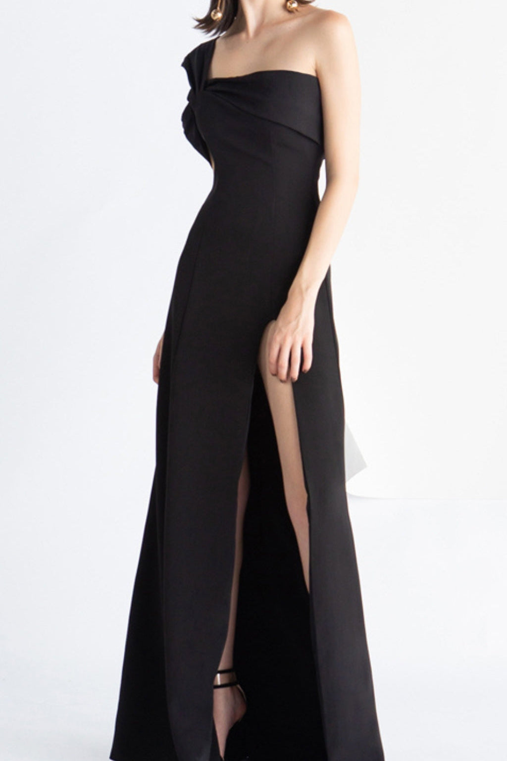 5_e7db13f5-98df-4172-881a-eb310ea318ae ONE-SHOULDER BLACK MOP DRESS, COCKTAIL PARTY