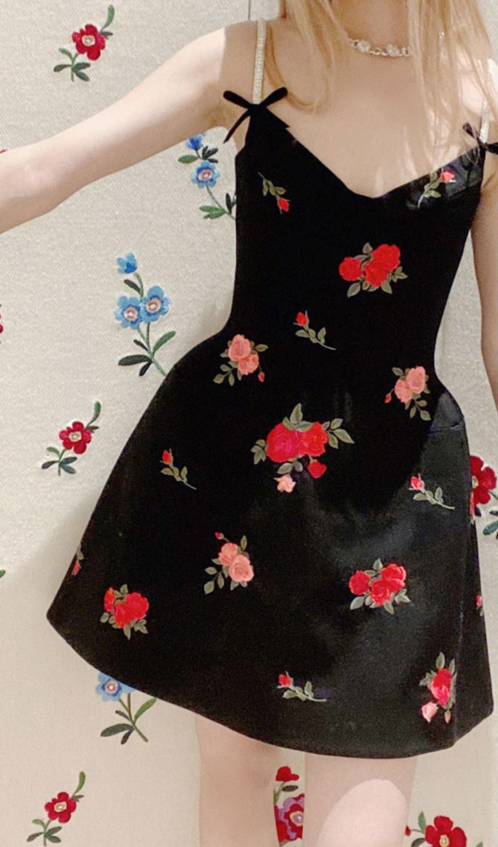 5_f847965a-e89e-4a02-aa90-c77fffae39dd BLACK ROSE SLIP MINI DRESS FOR COCKTAIL PARTY