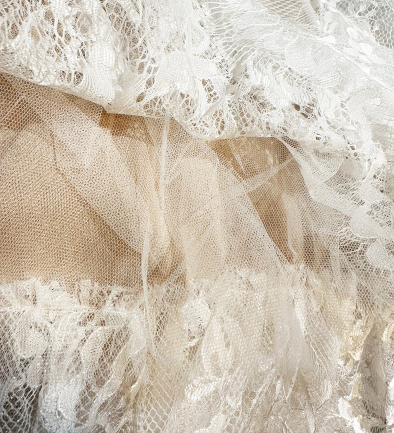 SLEEVELESS STAND COLLAR LACE TUTU MINI DRESS WHITE