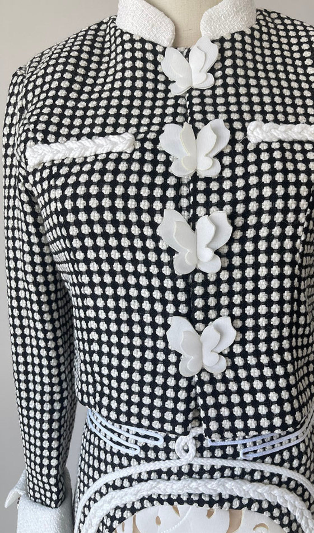PLAID A-LINE SKIRT SET WITH BOWKNOT TOP