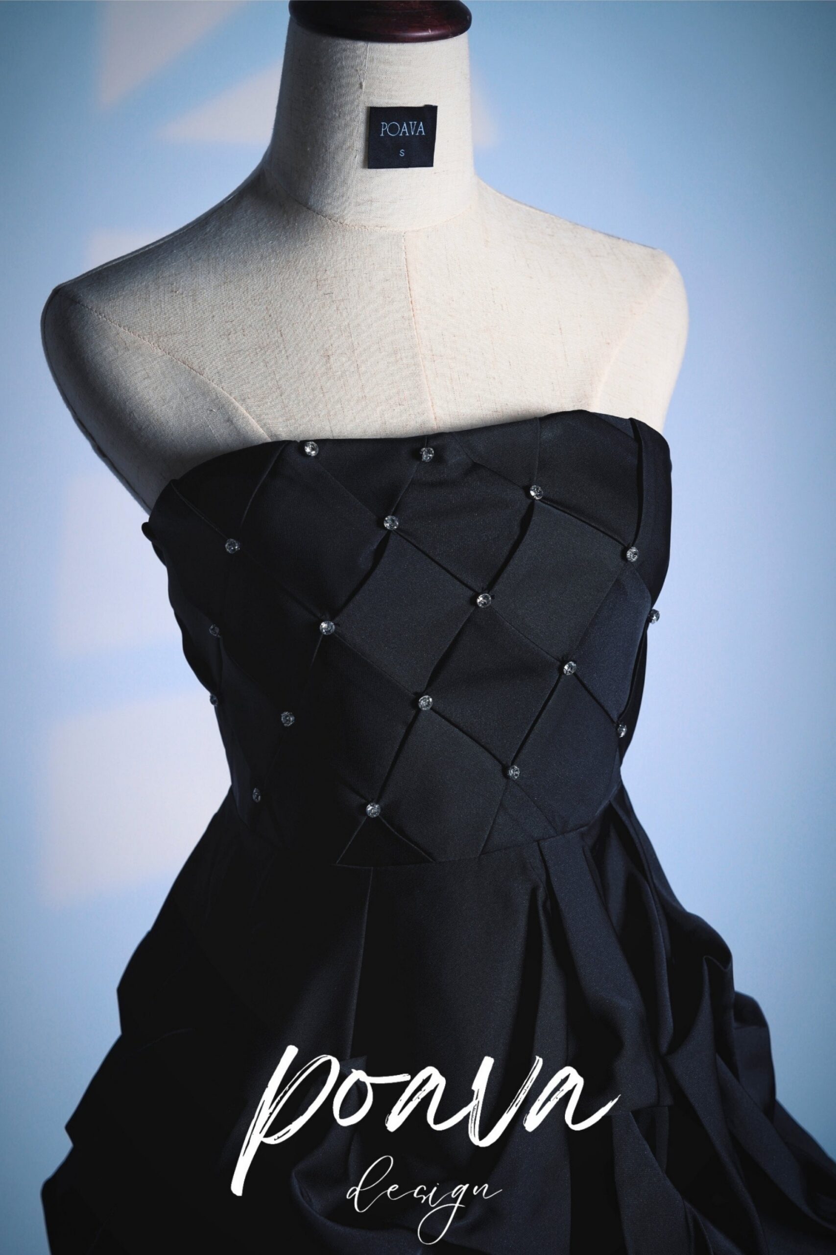 OFF-SHOULDER CRYSTAL MINI DRESS FOR PARTIES