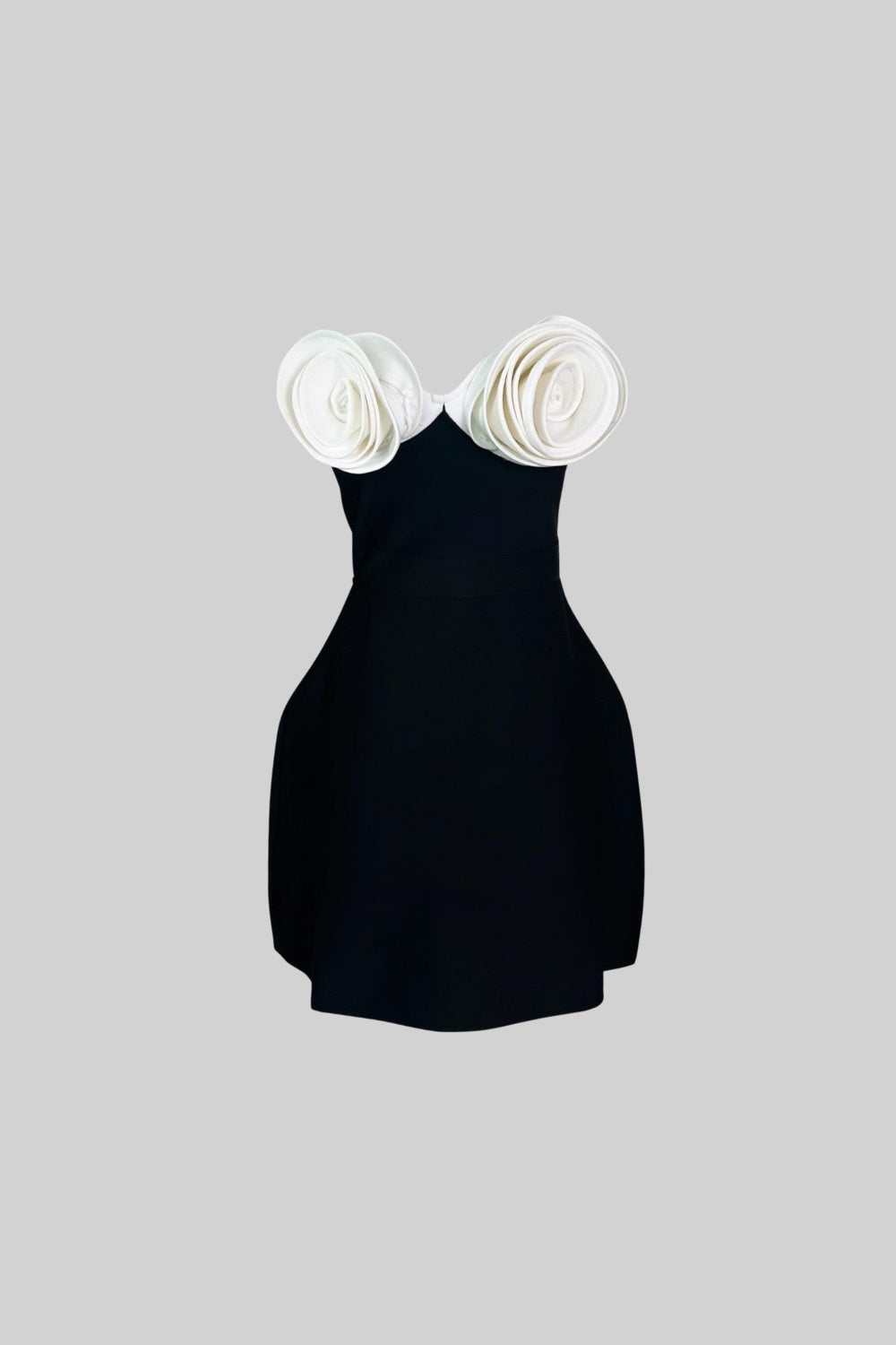 HOURGLASS CORSET MINI DRESS BLACK PARTY