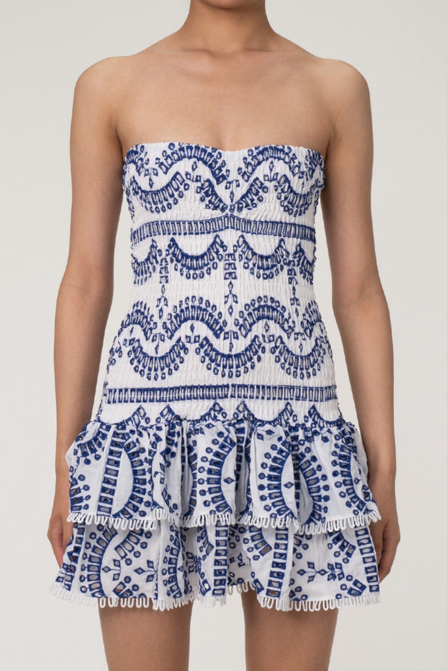 6_16b6c0c3-368c-465f-8209-b7fadbbea236 AVERY STRAPLESS DRESS - BLUE WHITE STRIPE PARTY