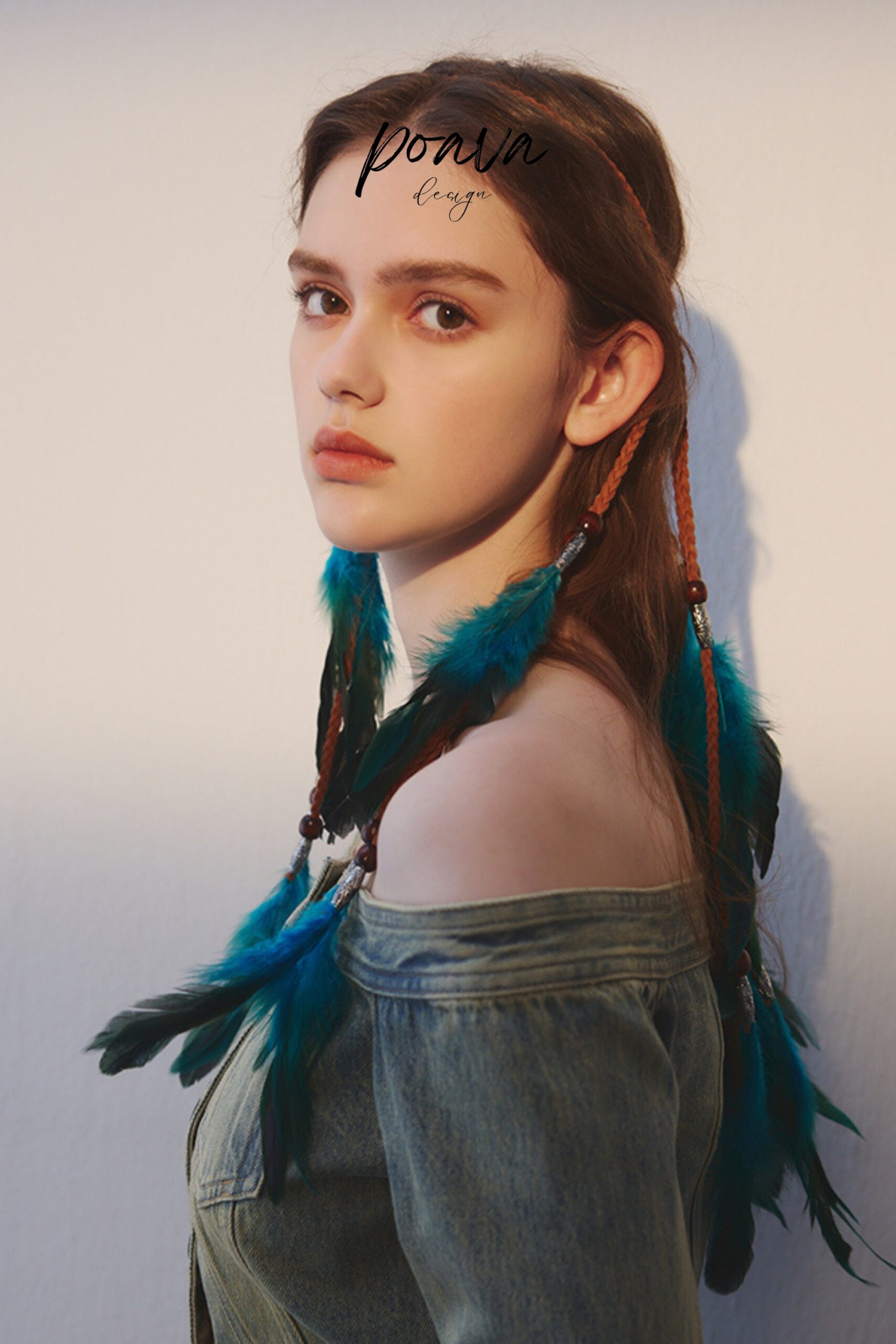 6_80b6f439-26b4-407d-a065-dd69f48ba45f BOHEMIA BLUE FEATHER HEADBAND | BOHO PARTY WEDDING