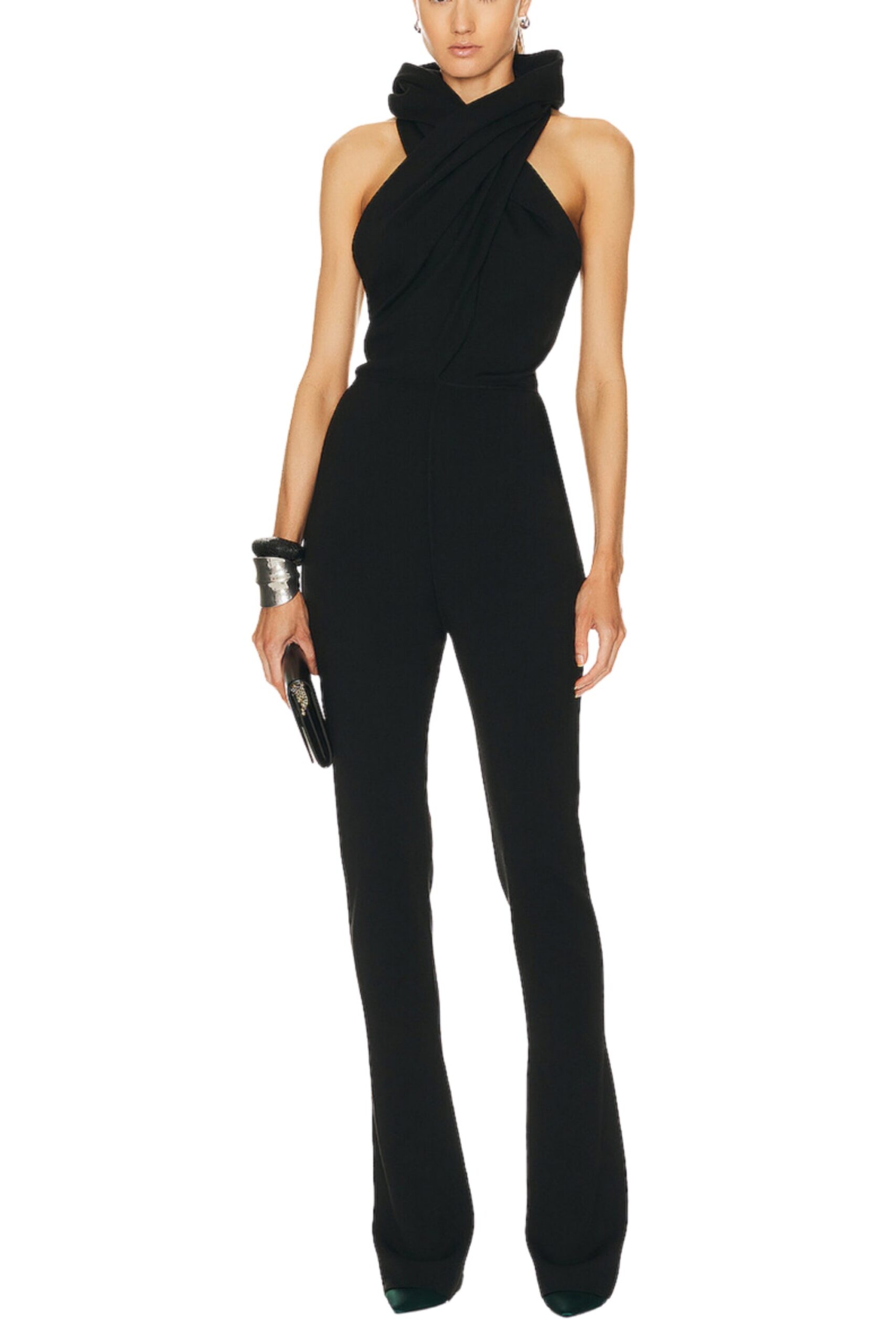 6_d0fd15ef-fc1e-4da7-a658-398f7c4b432d BLACK BACKLESS HOODED JUMPSUIT, NIGHT-OUT SLIP POCKET