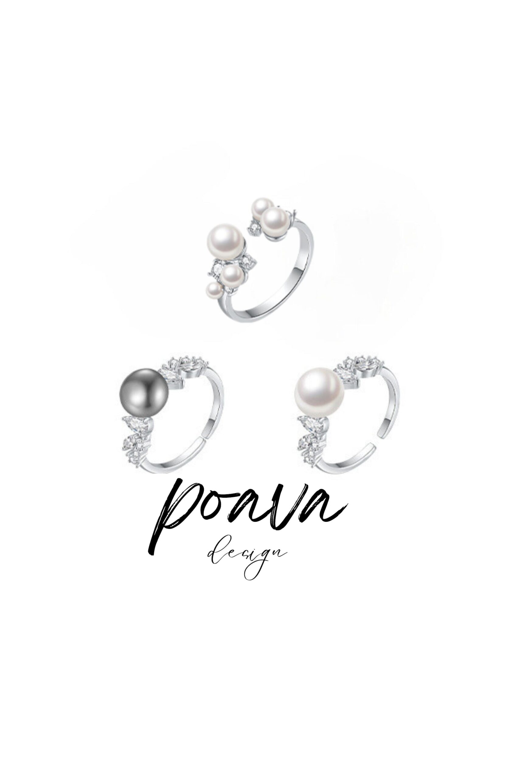 PEARL RINGS FOR WOMEN - ELEGANT DAILY WEAR