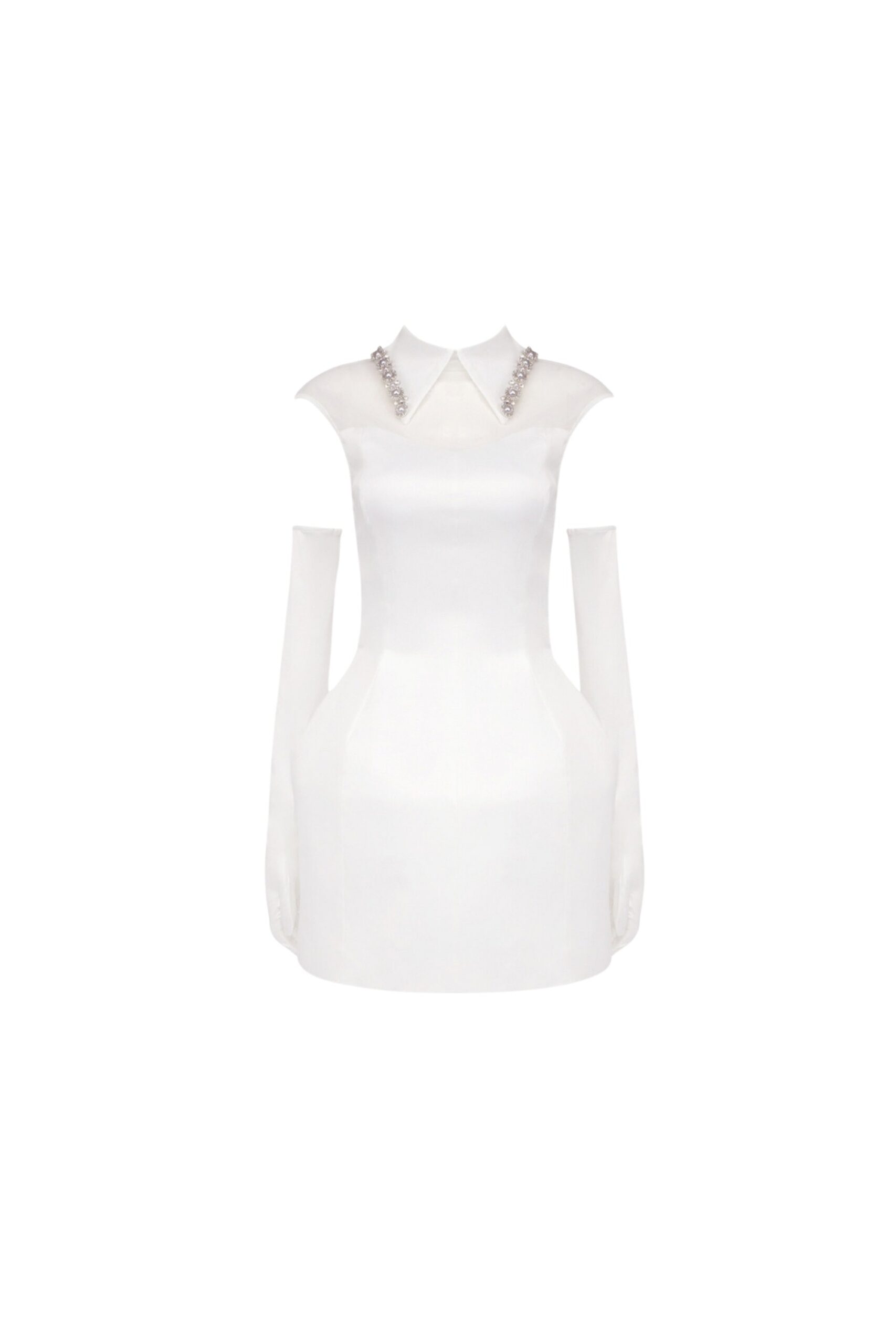 SIMONE TULLE MINI DRESS, WHITE, WEDDING GUEST