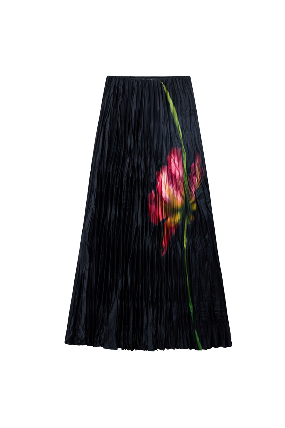 ZANNA PRINT PLEATED SKIRT FOR BLACK-TIE EVENTS