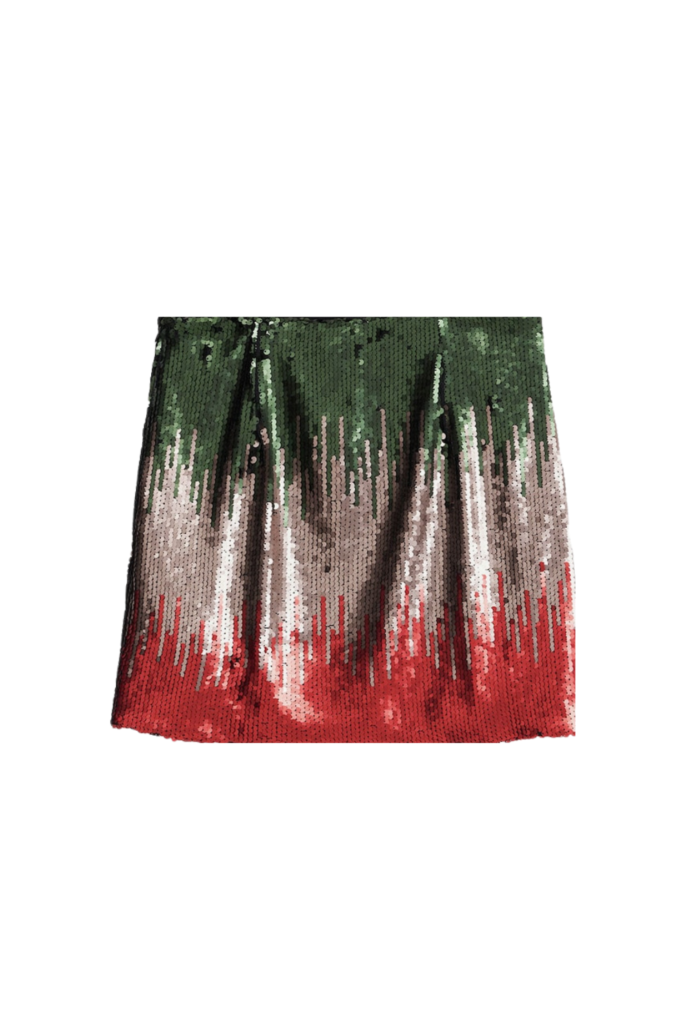TRACY SILVER SEQUIN SKIRT: PARTY MINI