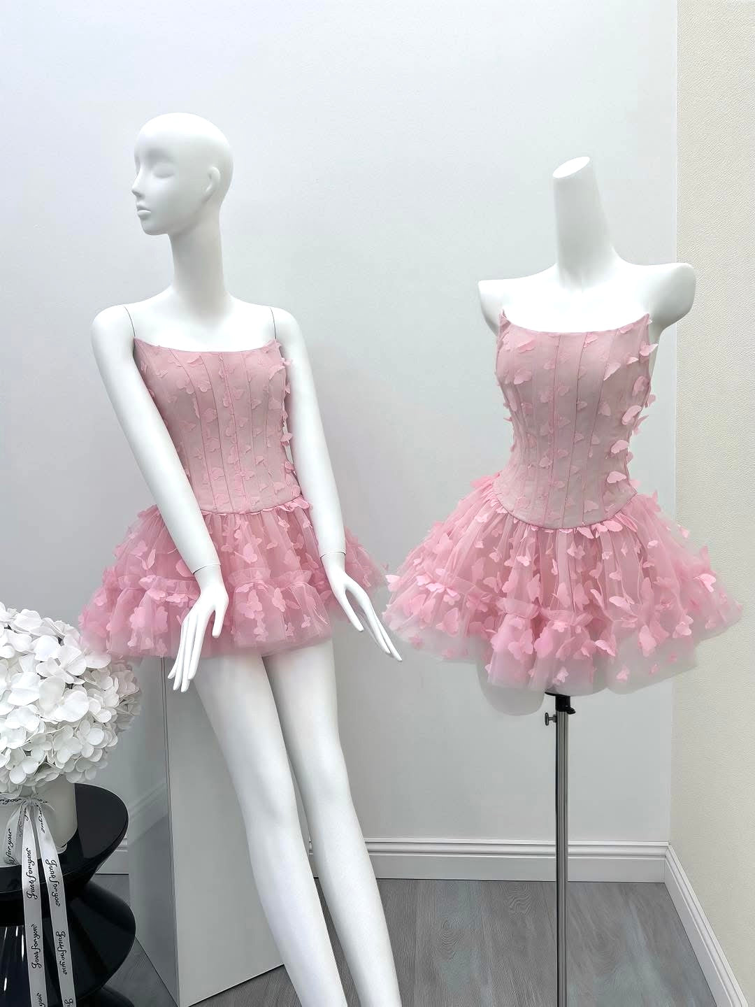 ADARA BUTTERFLY CORSET MINI DRESS FOR PARTY