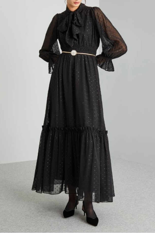 MARNI FOULARD DRESS, EVENING SILHOUETTE