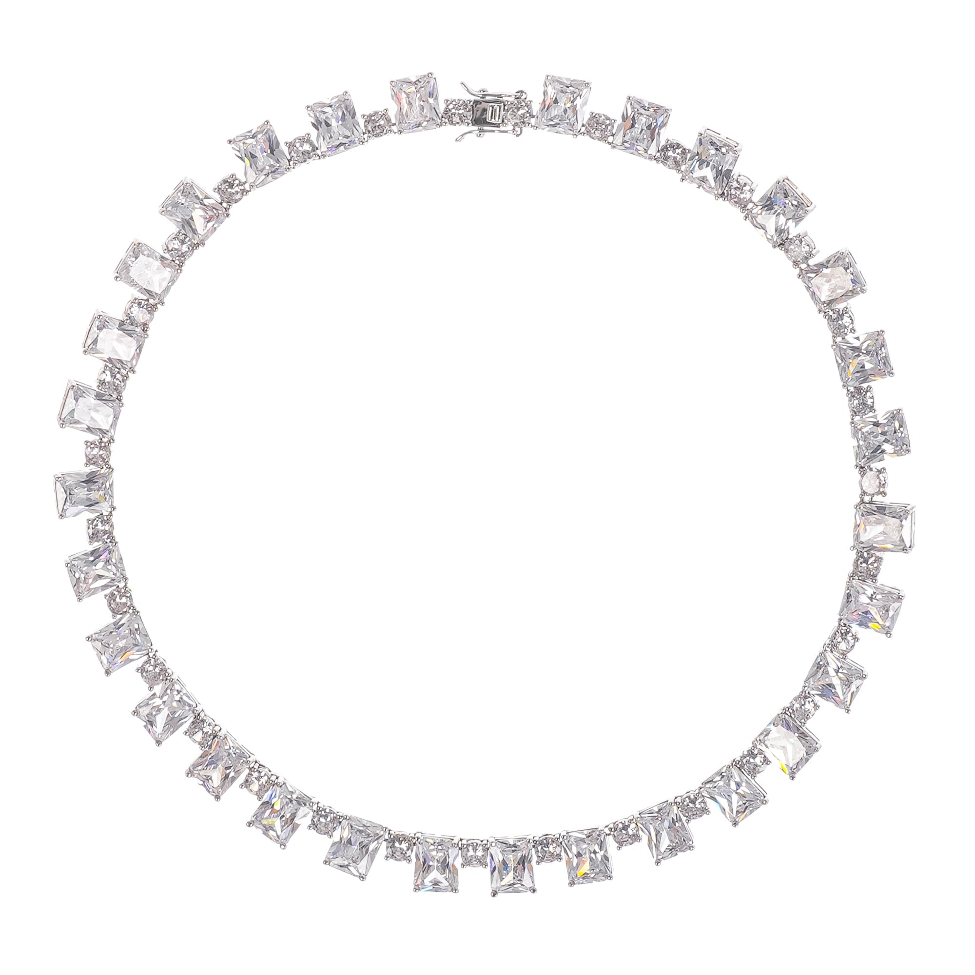 74b96dbb2d19db9758ba306fc55ad040_02dbb68b-26d9-4b9f-a9cd-9498615517c2 SILVER CRYSTAL NECKLACE FOR WEDDING PARTY GLAM