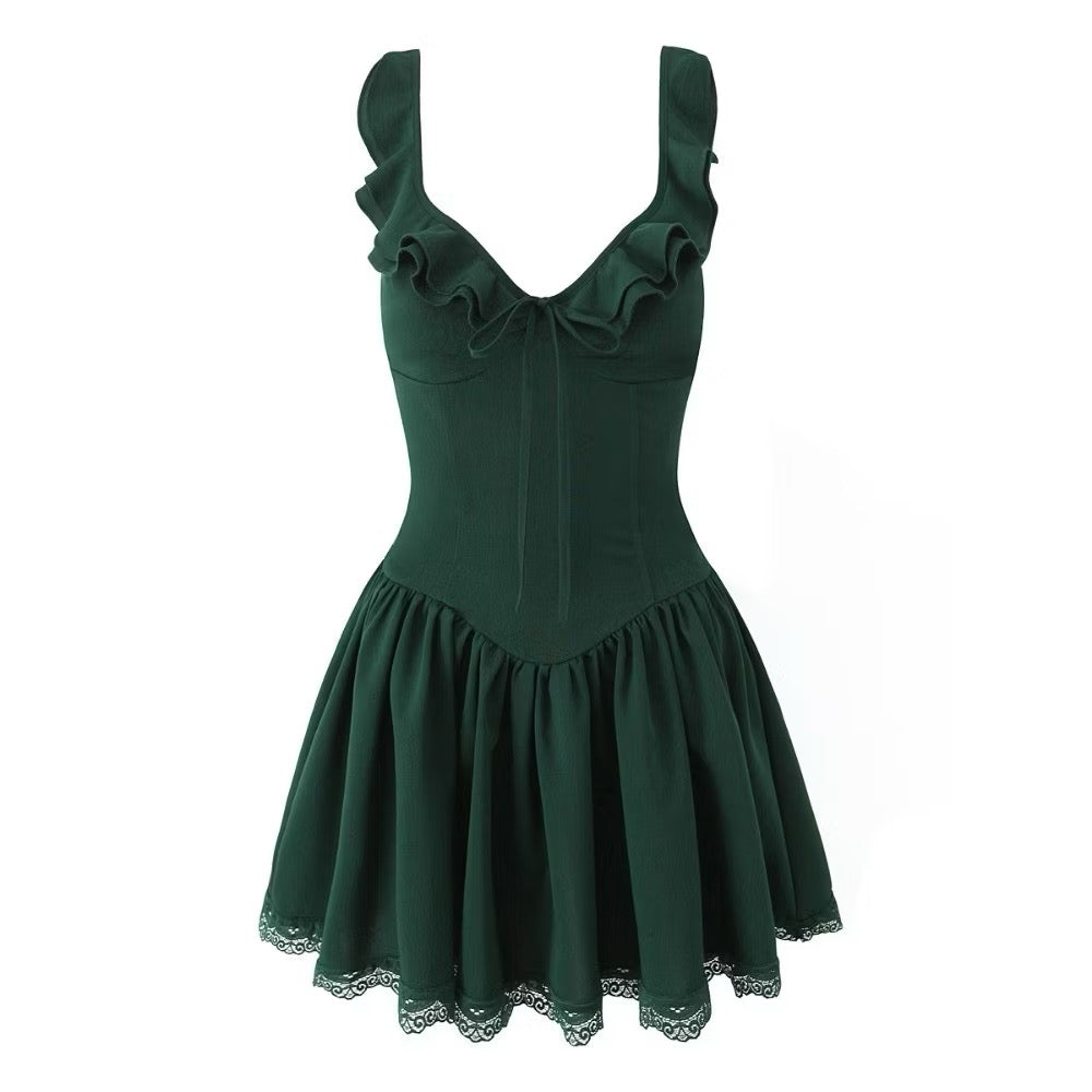 ALODIA MINI DRESS FOR COCKTAIL PARTY