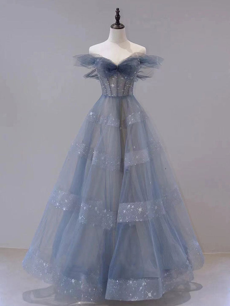 78_2400x_992c7380-35a1-4b8e-b639-54173dd2be27 BLUE TULLE SEQUIN PARTY DRESS