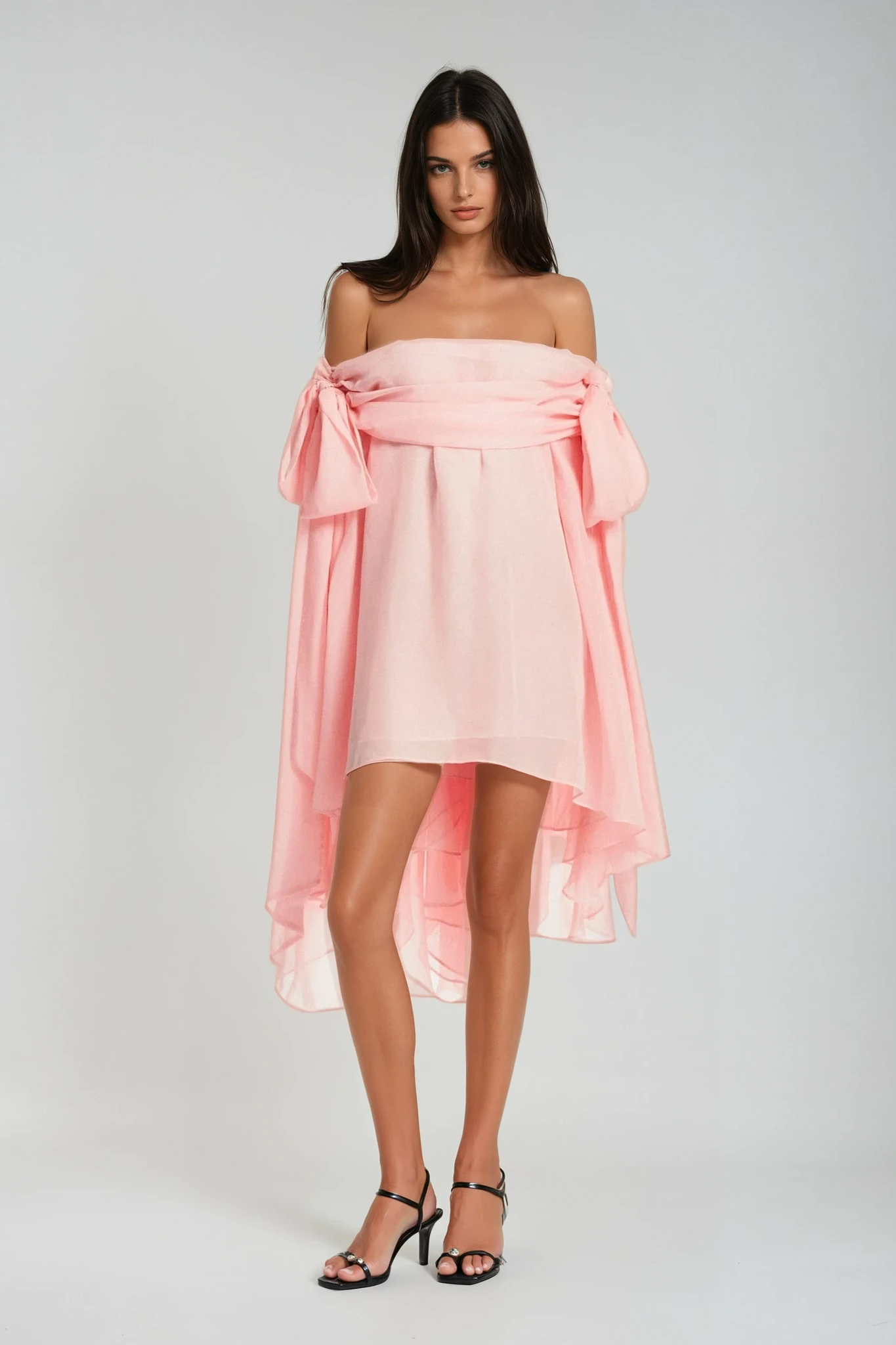 79a162d6-20ca-4362-9684-c974b288aded-Carolyn-Studio PINK OFF-SHOULDER MINI DRESS & SHORTS SET