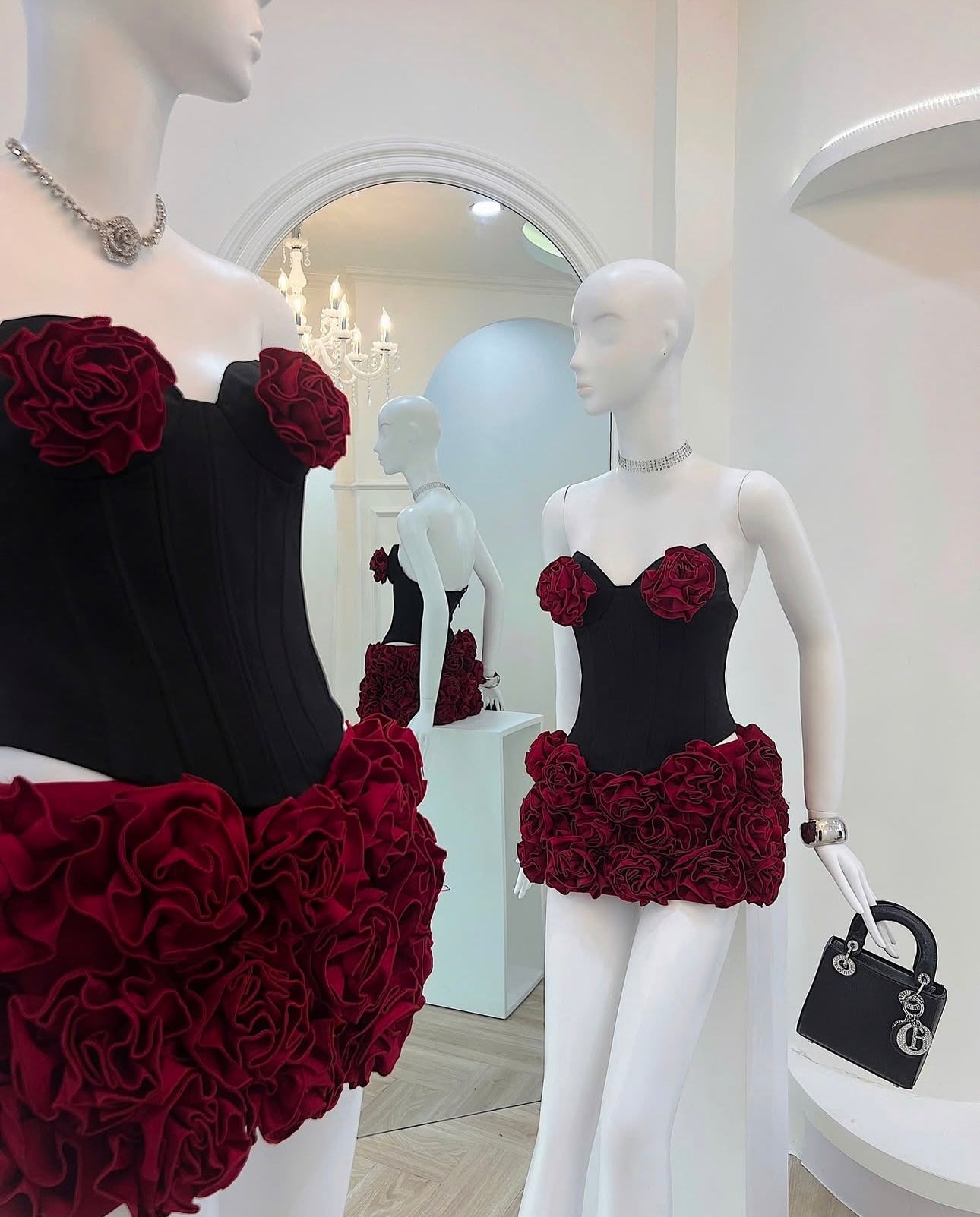 CYNTHIA TWO PIECE SET FOR WEDDING GUEST ELEGANT