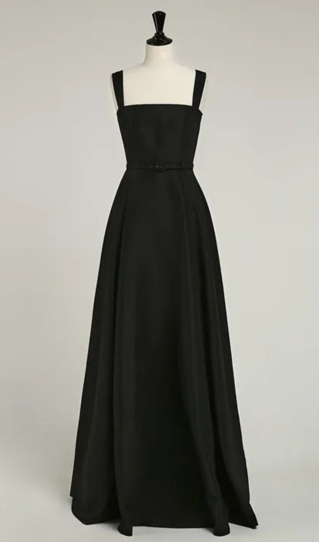 BLACK TIE SUSPENDER DRESS FOR FORMAL EVENTS