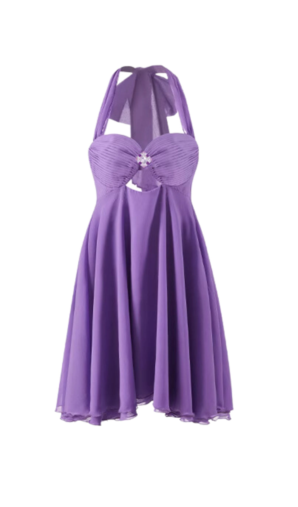 7_3b5b31be-ee1a-4c39-ae5e-c1a8eebb31ce PURPLE PLEATED HALTER MINI DRESS FOR PARTY