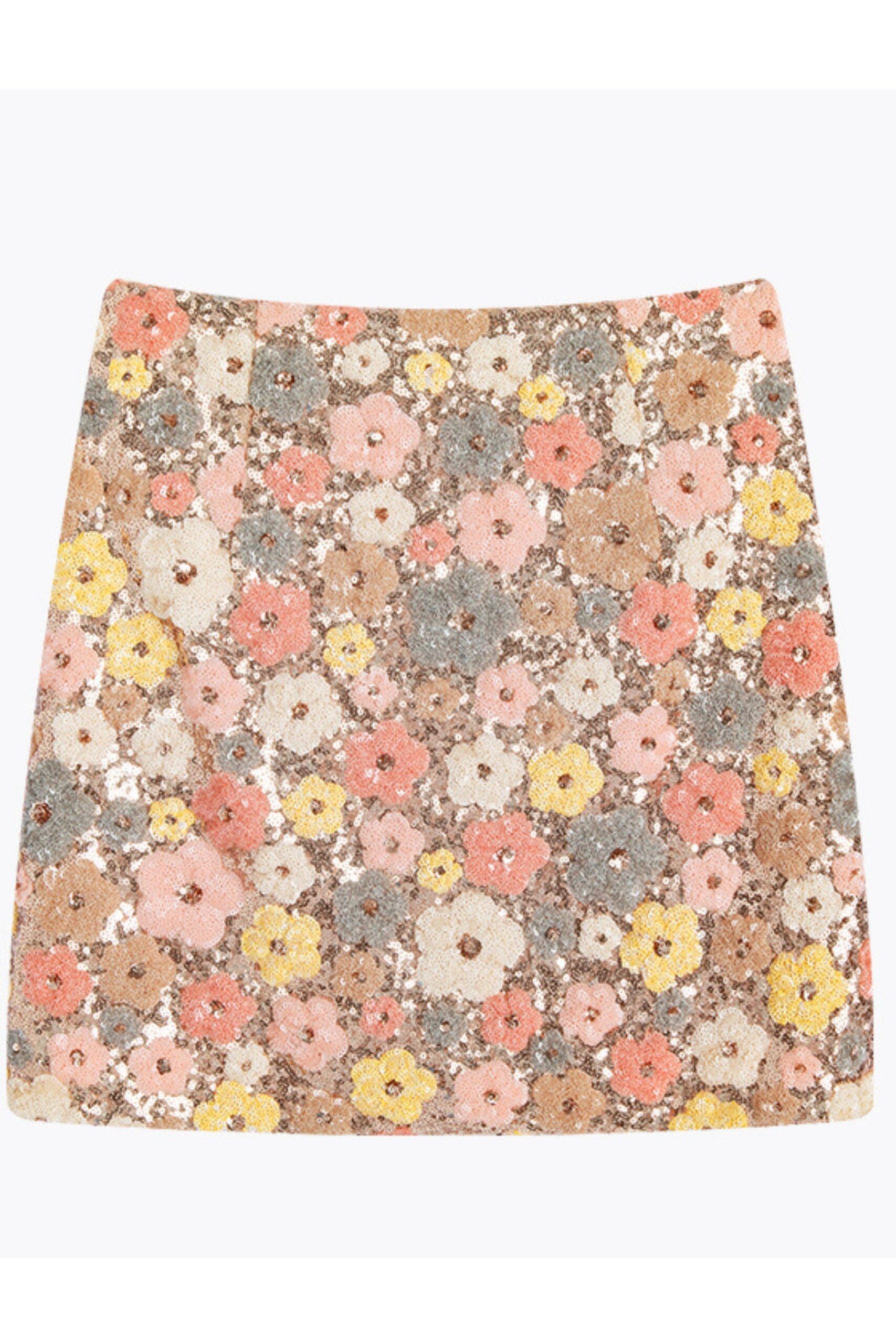 TWEED FLORAL MIDI DRESS FOR WEDDING GUEST
