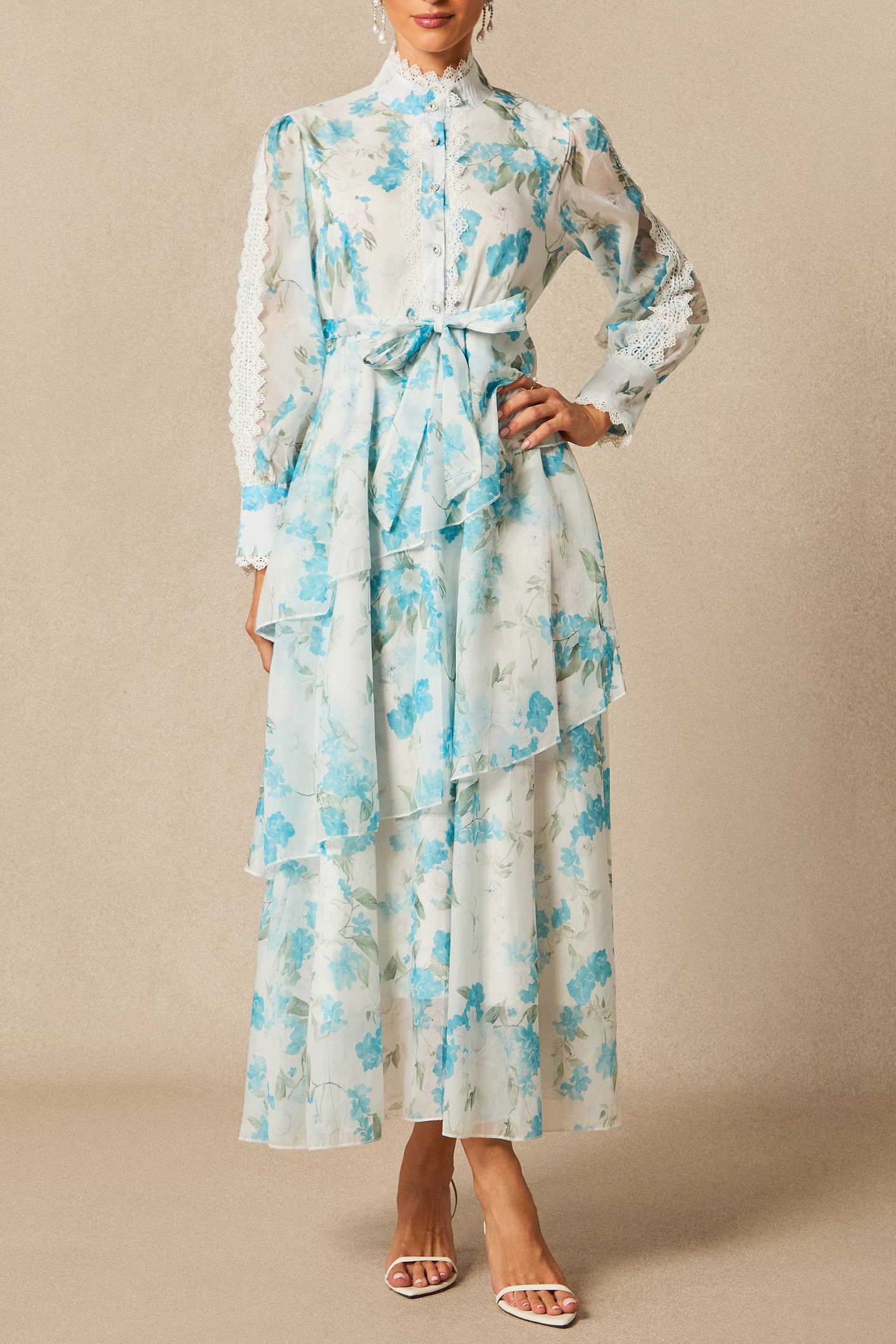 8-17sunfere-vision8523-W9kylG_1770x_05887b7f-ea58-4ec0-8f97-8c752e0cb33d NINA BLUE LACE CHIFFON RUFFLE STAND COLLAR DRESS