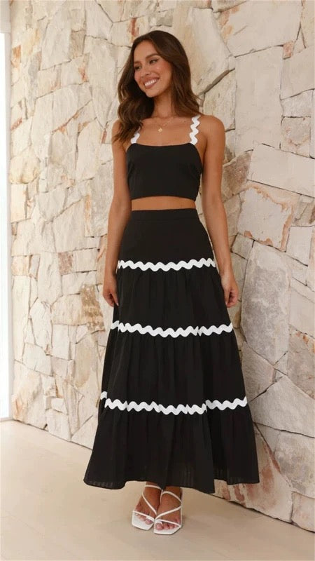 85921743393061_.pic_hd RIKKI RIC-RAC SKIRT SET - BLACK PARTY OUTFIT