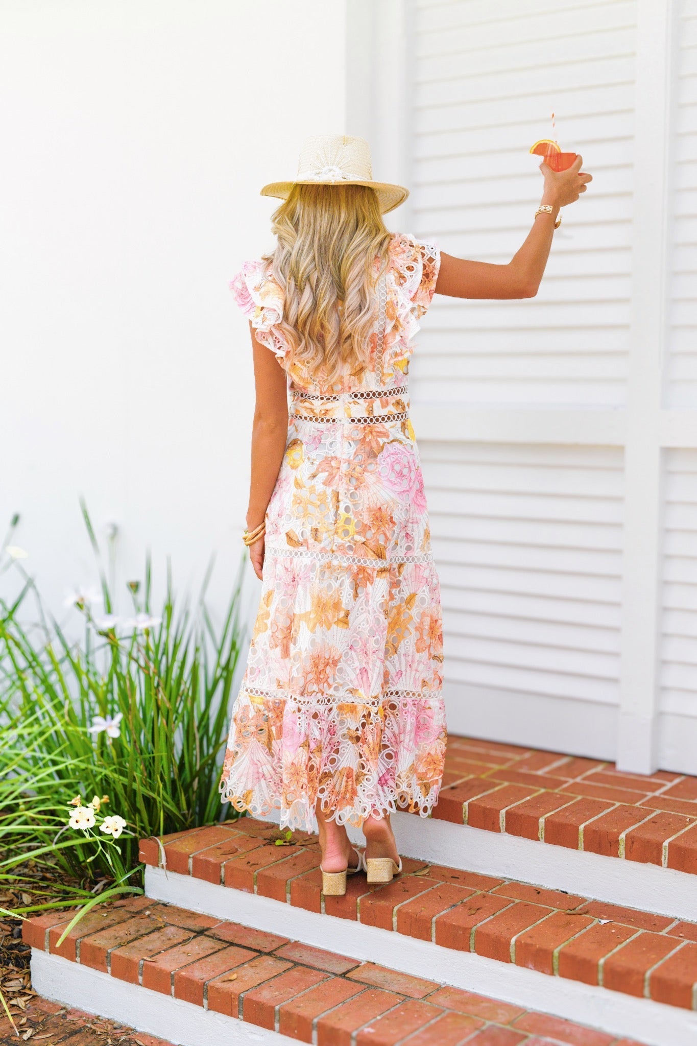 85BCB70E-A60D-45C2-A70E-566174B7F749 ANNA SLEEVELESS RUFFLE DRESS - ORANGE