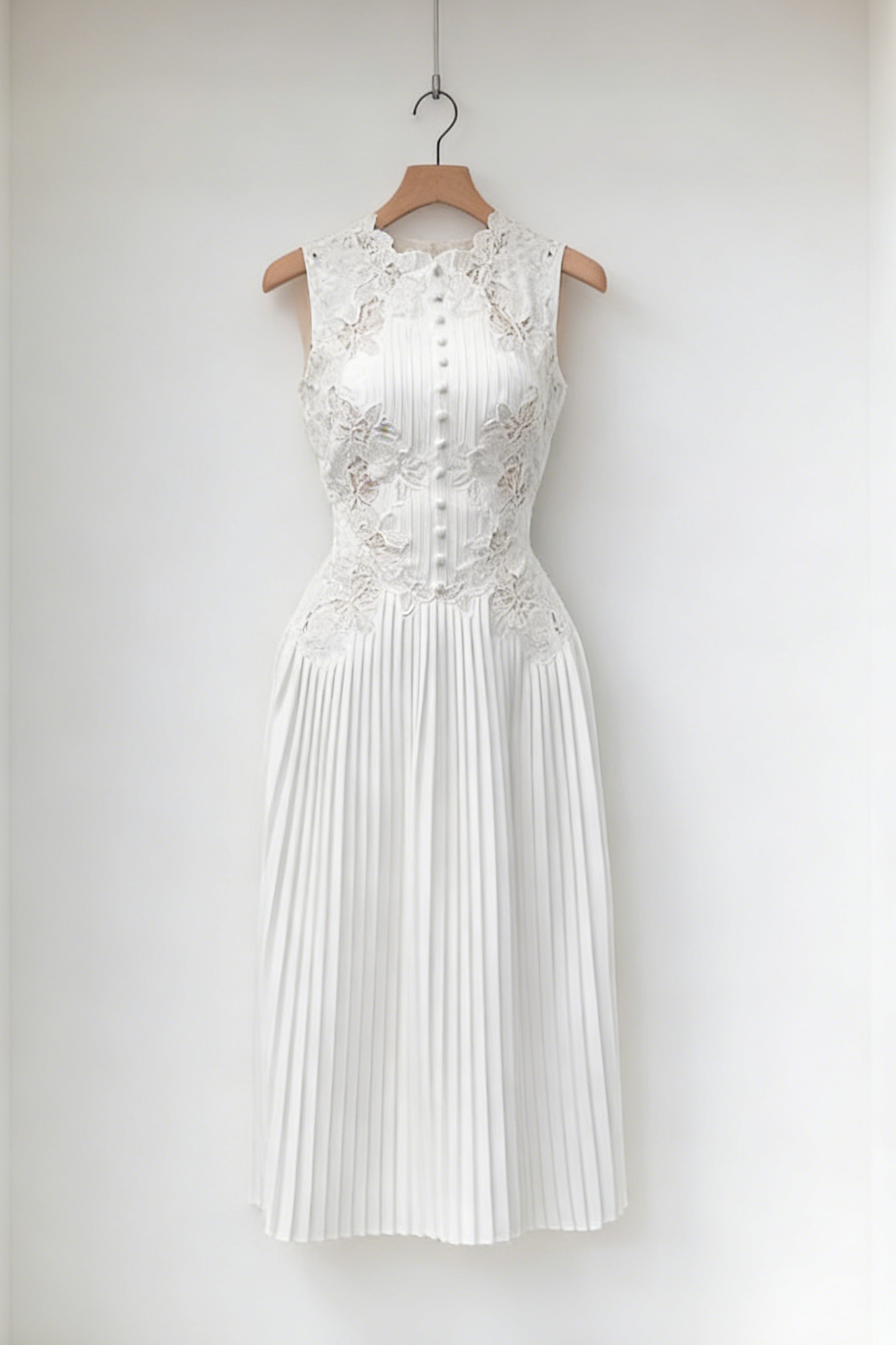 NANCY LACE MIDI DRESS FOR WEDDING GUEST