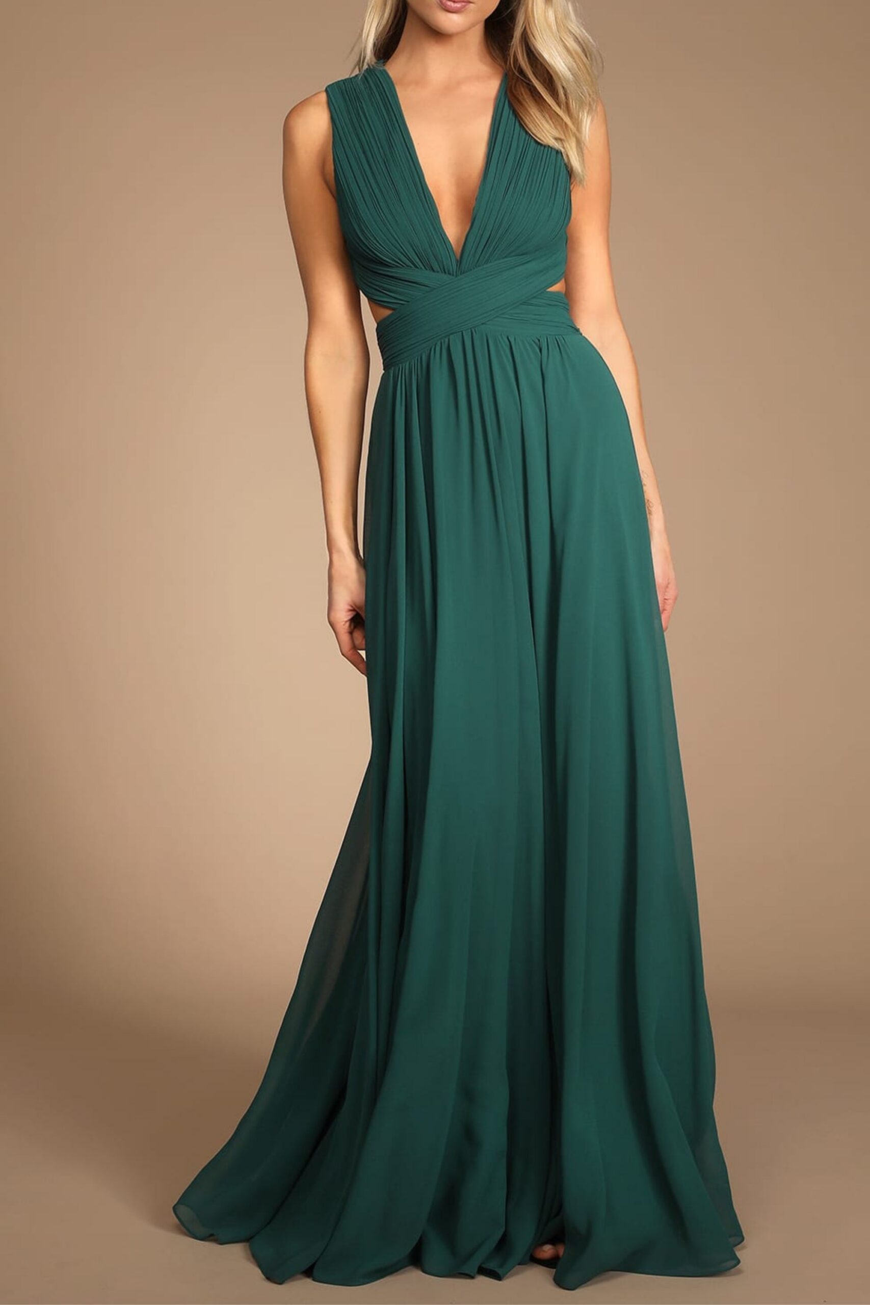 8_1e2cd906-2f39-4e81-8b2b-270dbd28b309 EMERALD CUTOUT MAXI DRESS, BODYCON PARTY