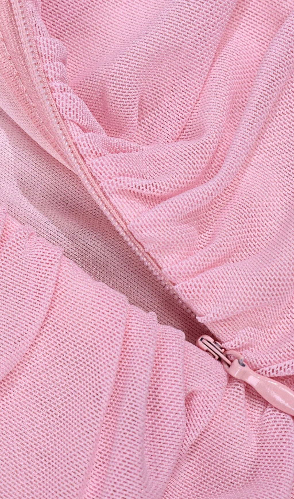 PINK STRAPLESS RUCHED MINI DRESS FOR PARTY