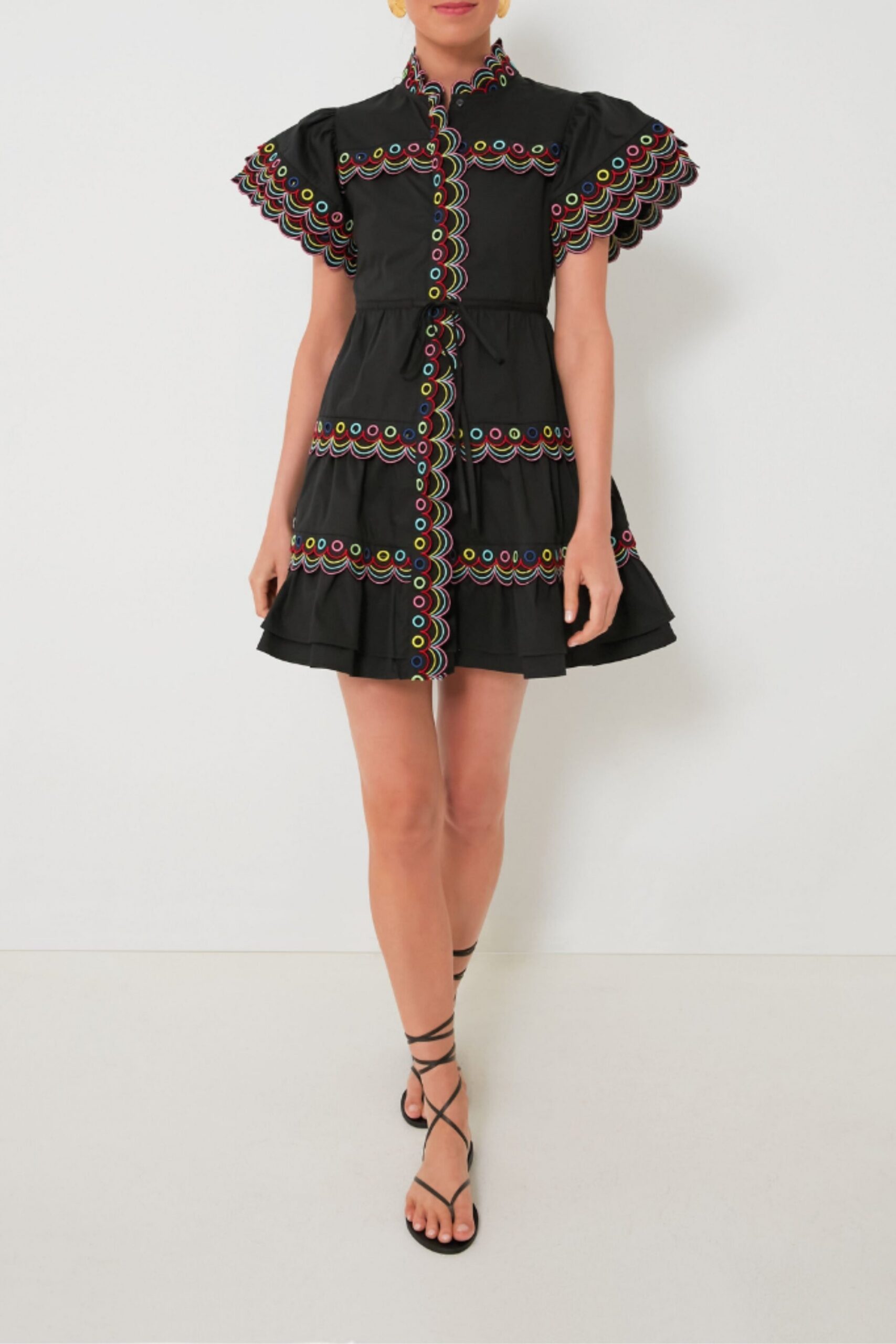 8_52aef9b3-9cd1-4ee1-9c30-44701f63bcb4 WAVY RUCHED MINI DRESS BLACK PARTY
