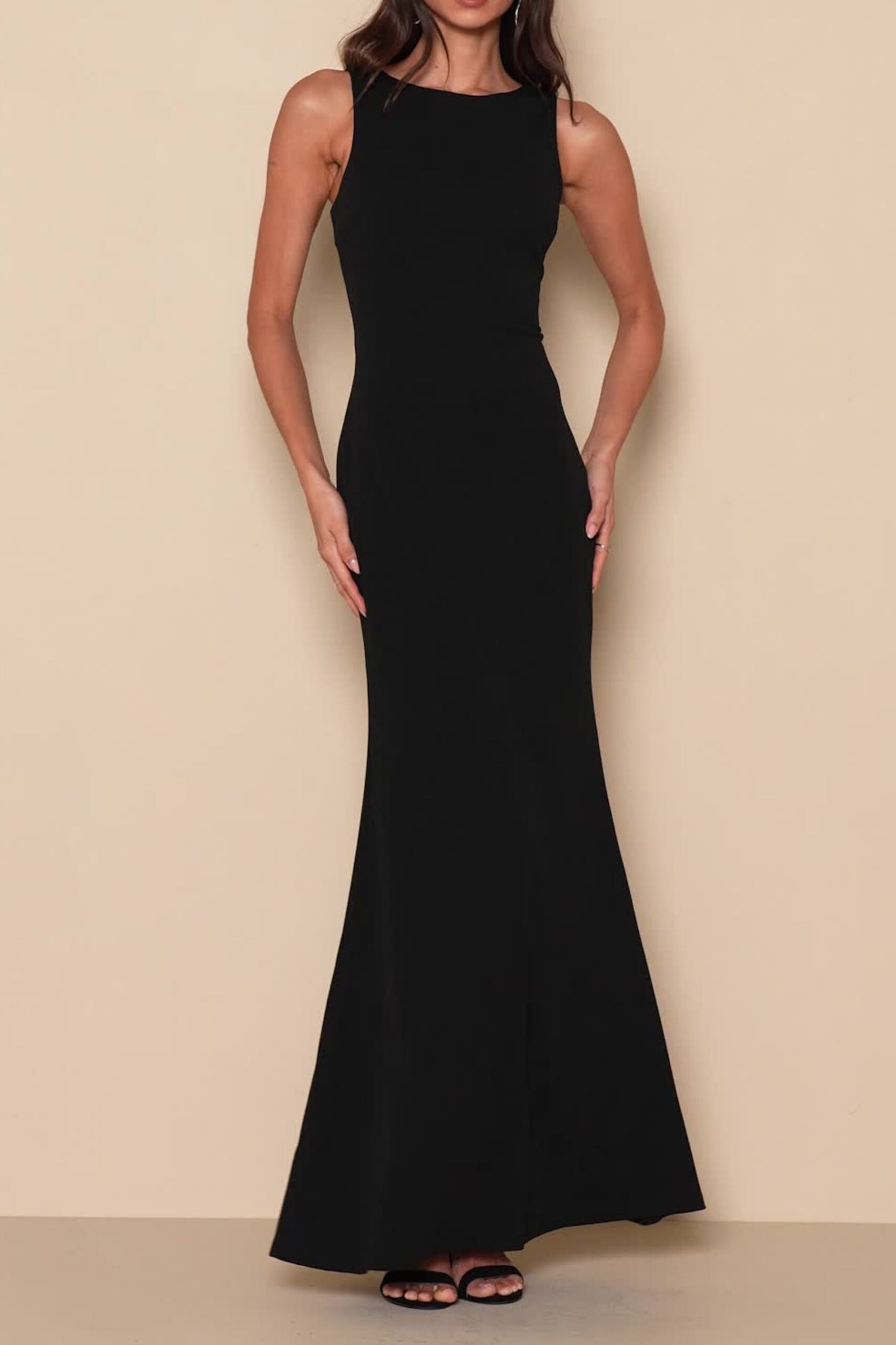 8_c3954438-78e0-4835-b110-68f1af6bbf11 BLACK KNOTTED MERMAID MAXI DRESS FOR EVENING