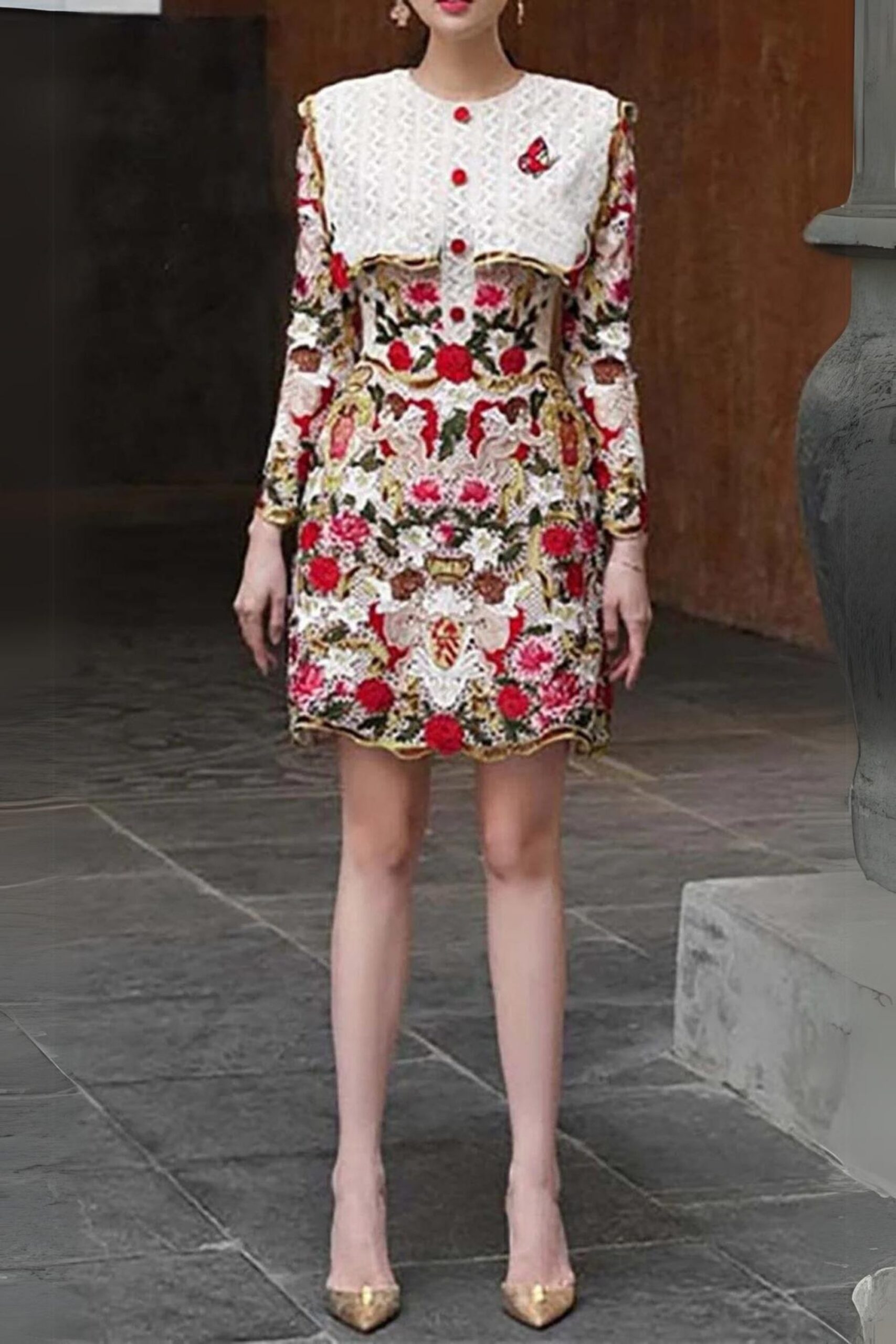 8_ffbe5e7e-5855-40a6-9e42-4a84ca26fbd4 FLORAL EMBROIDERY RED MINI DRESS FOR PARTY