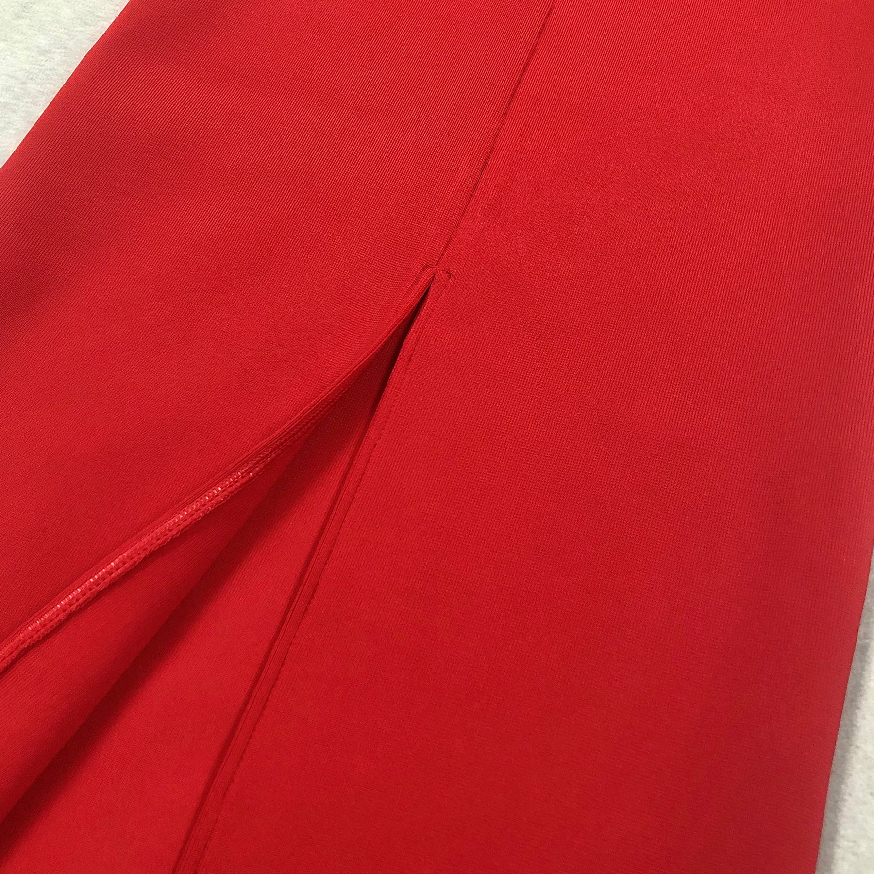 SYLVIA CRYSTAL MAXI DRESS, RED, LONG SLEEVE FORMAL