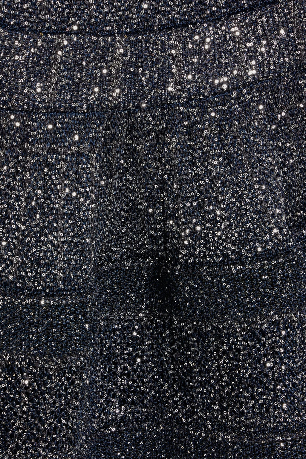 REBECCA SEQUIN MINI DRESS BLACK PARTY