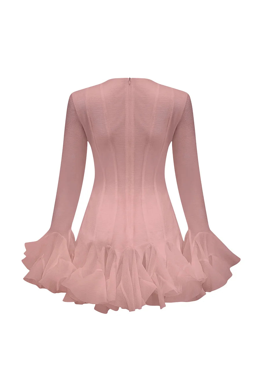 JOCELYN RUFFLED MINI DRESS FOR PARTIES