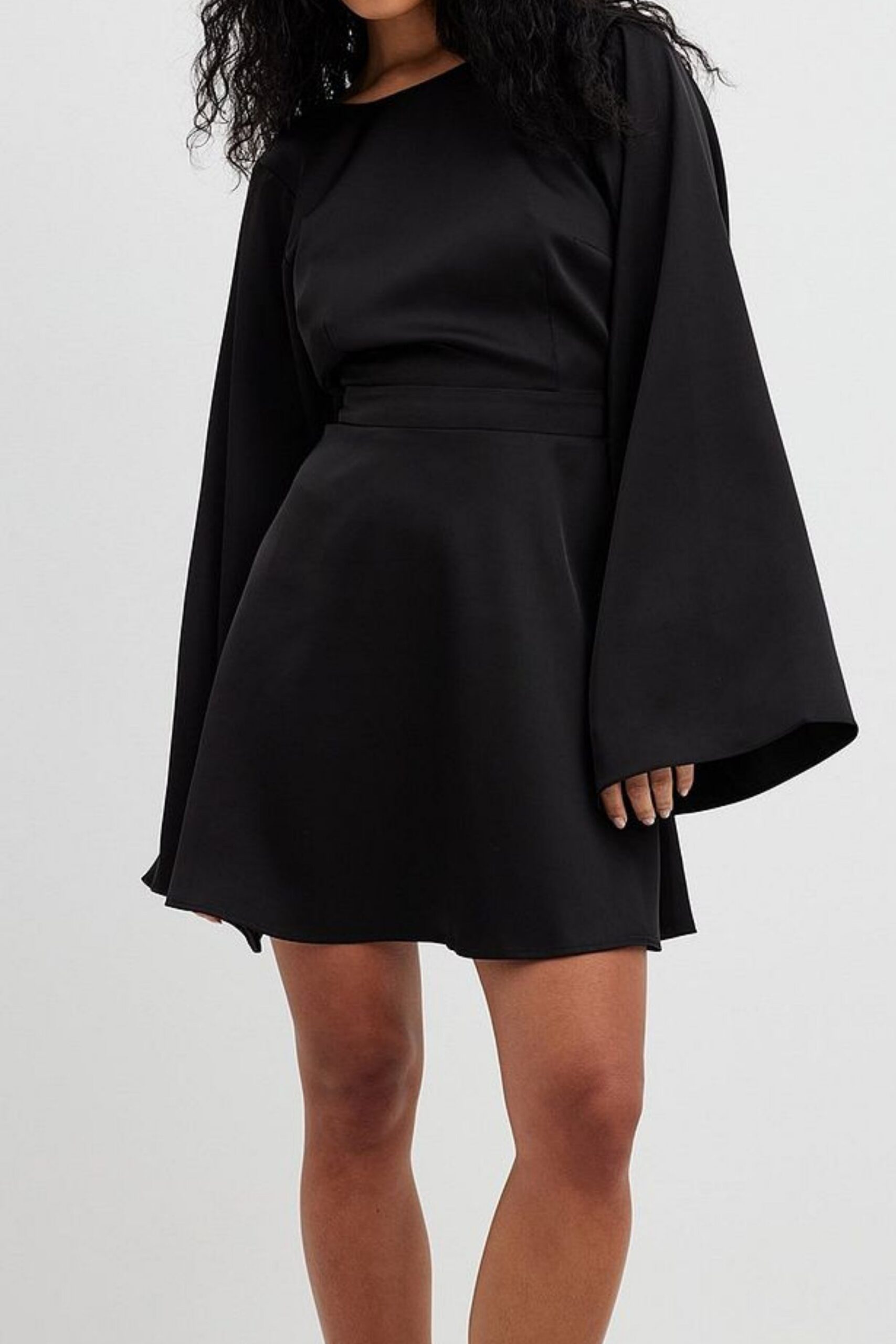 OPEN BACK MINI DRESS FOR PARTY NIGHT