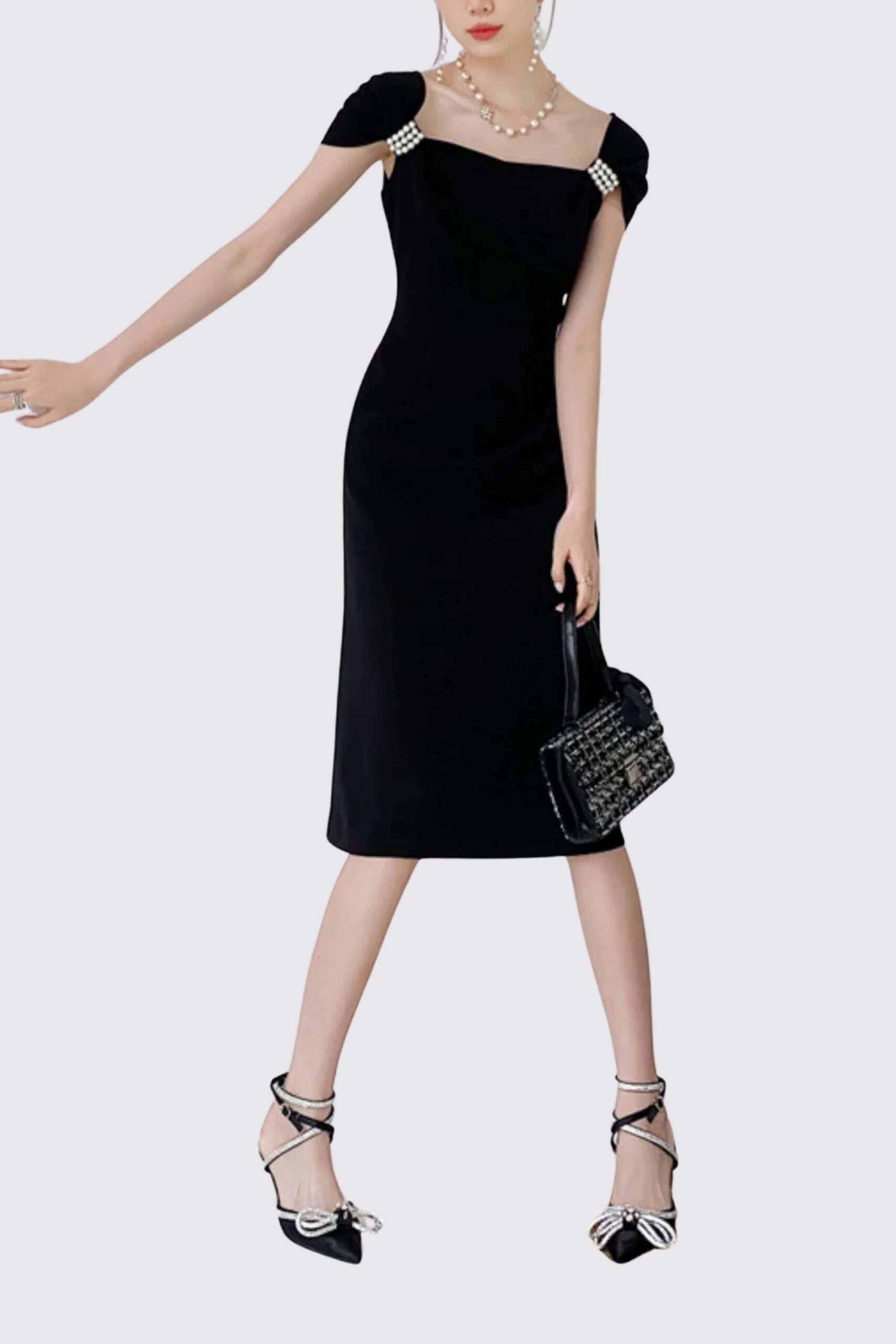 9_76361d82-7a9d-4824-8efc-4413e883c4b8 BLACK PEARL HALF SLEEVE FLOWING MIDI DRESS
