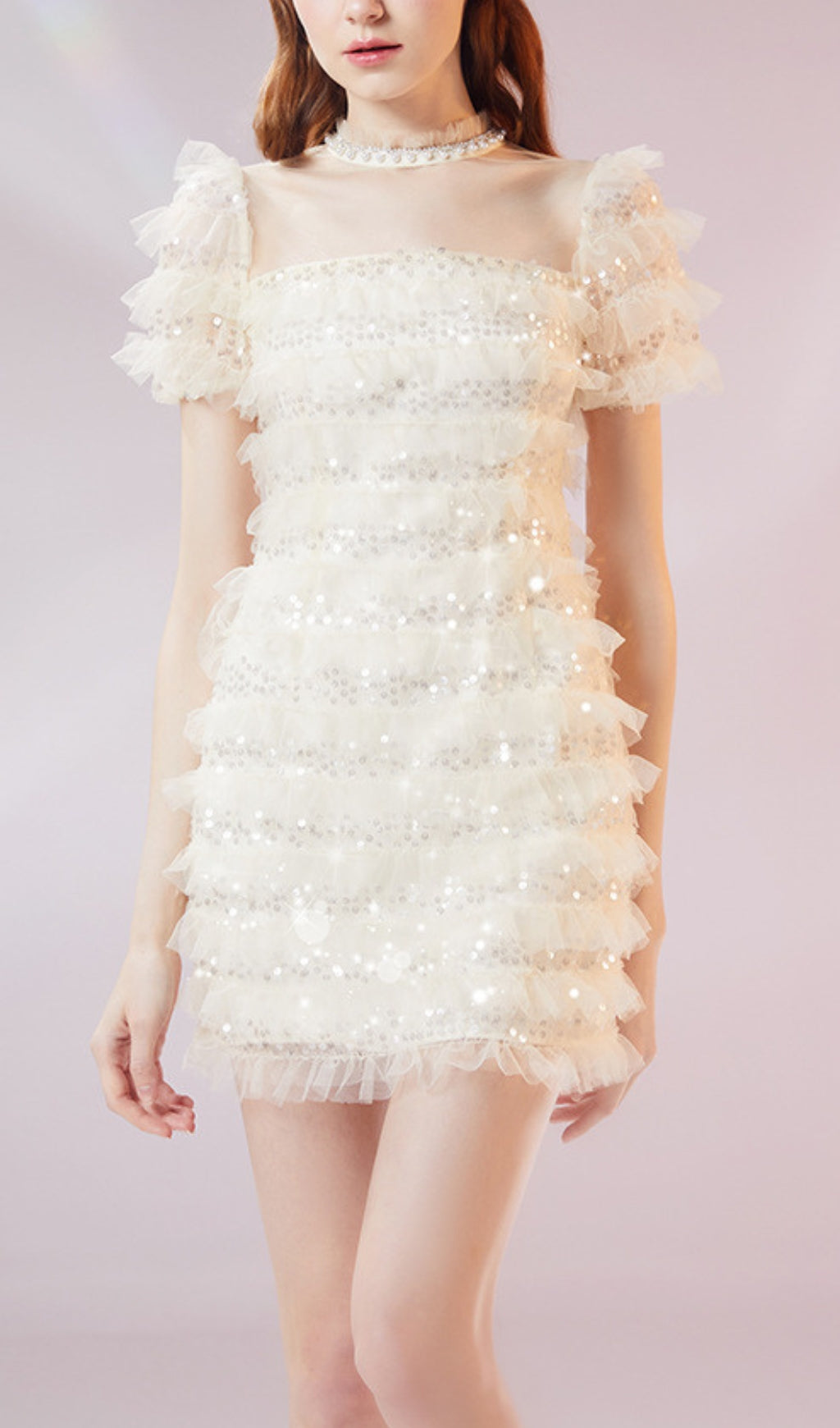 9_d6a5fae3-c0f7-4aca-88b5-518b8143a660 SEQUIN CASCADE MINI DRESS FOR EVENING PARTIES
