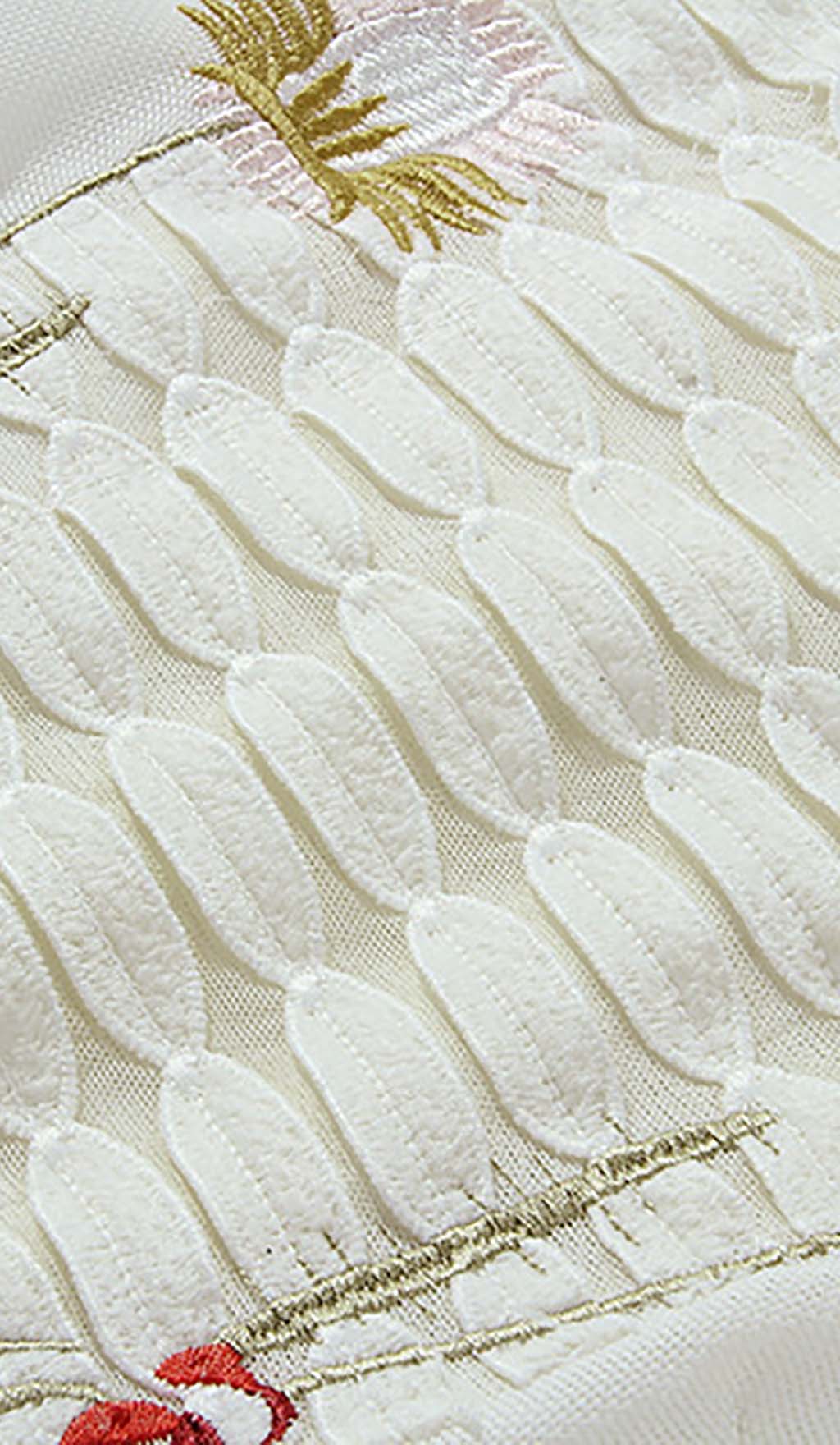 A-LINE SMOCKED WHITE MINI DRESS FOR PARTY