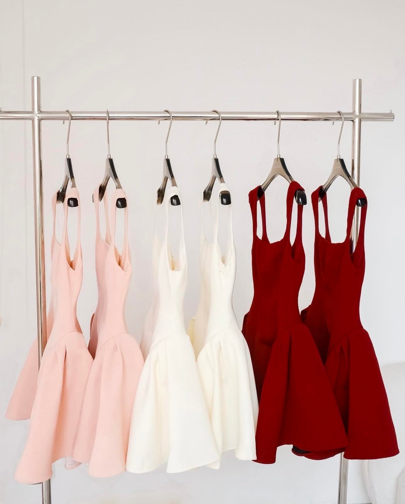 ANGELIE MINI DRESS FOR PARTY, A-LINE SILHOUETTE