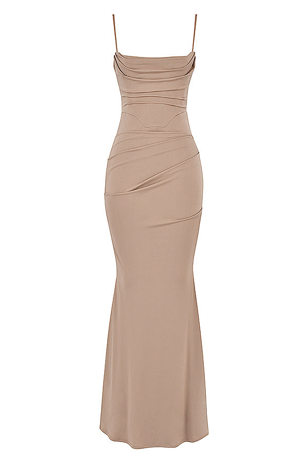 ANNIE CORSET MAXI DRESS FOR WEDDING GUEST