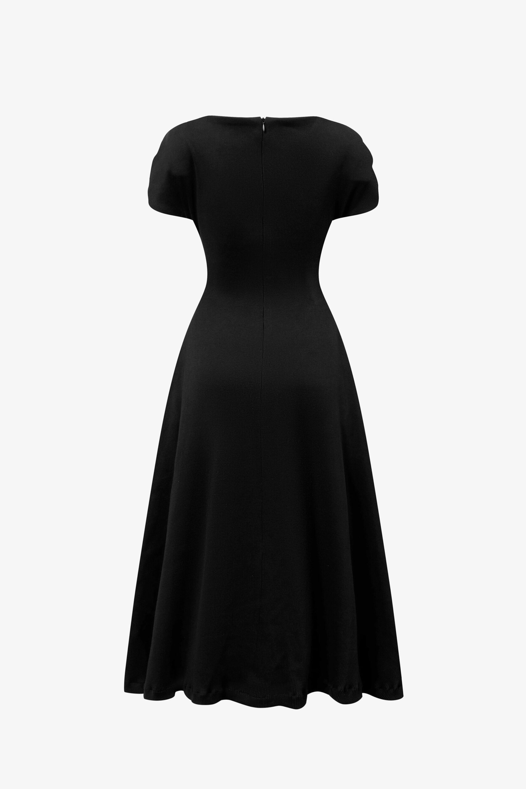 AUDRINA MIDI DRESS - ELEGANT A-LINE COCKTAIL