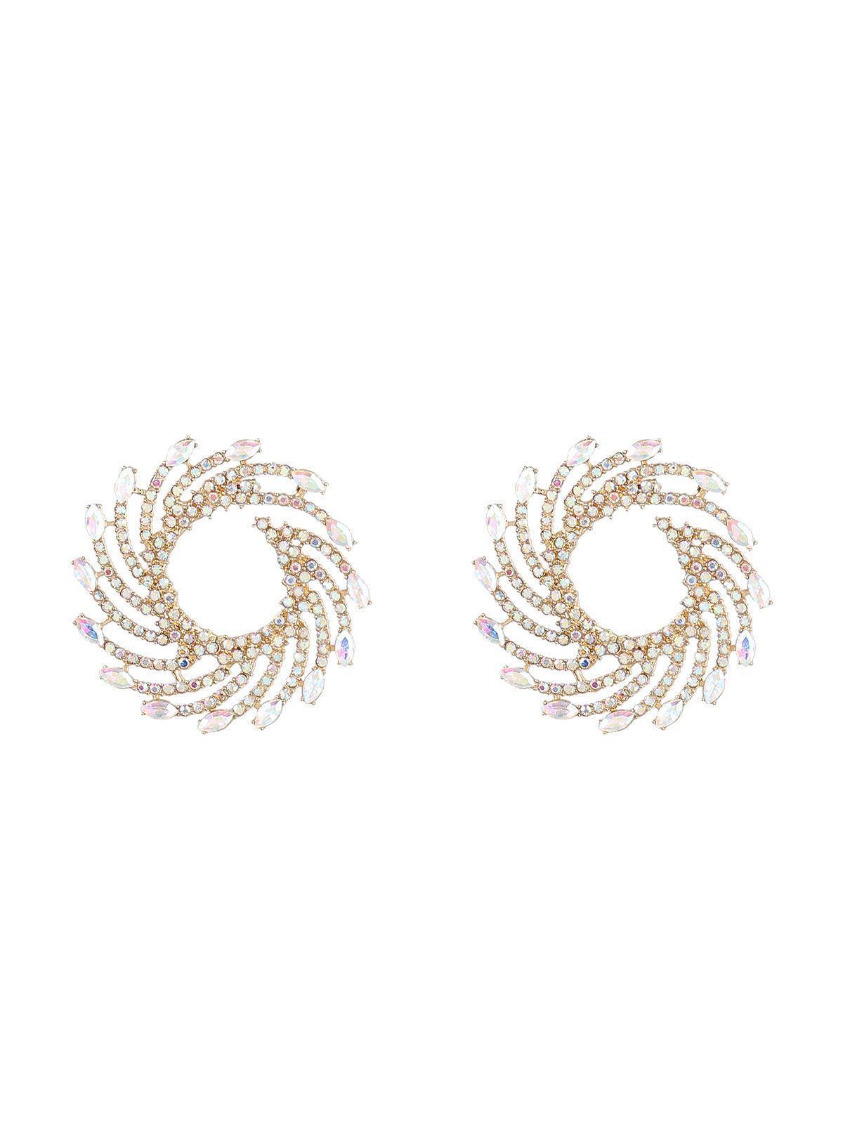ADELINE SPIRAL HOOPS FOR WEDDING GUEST
