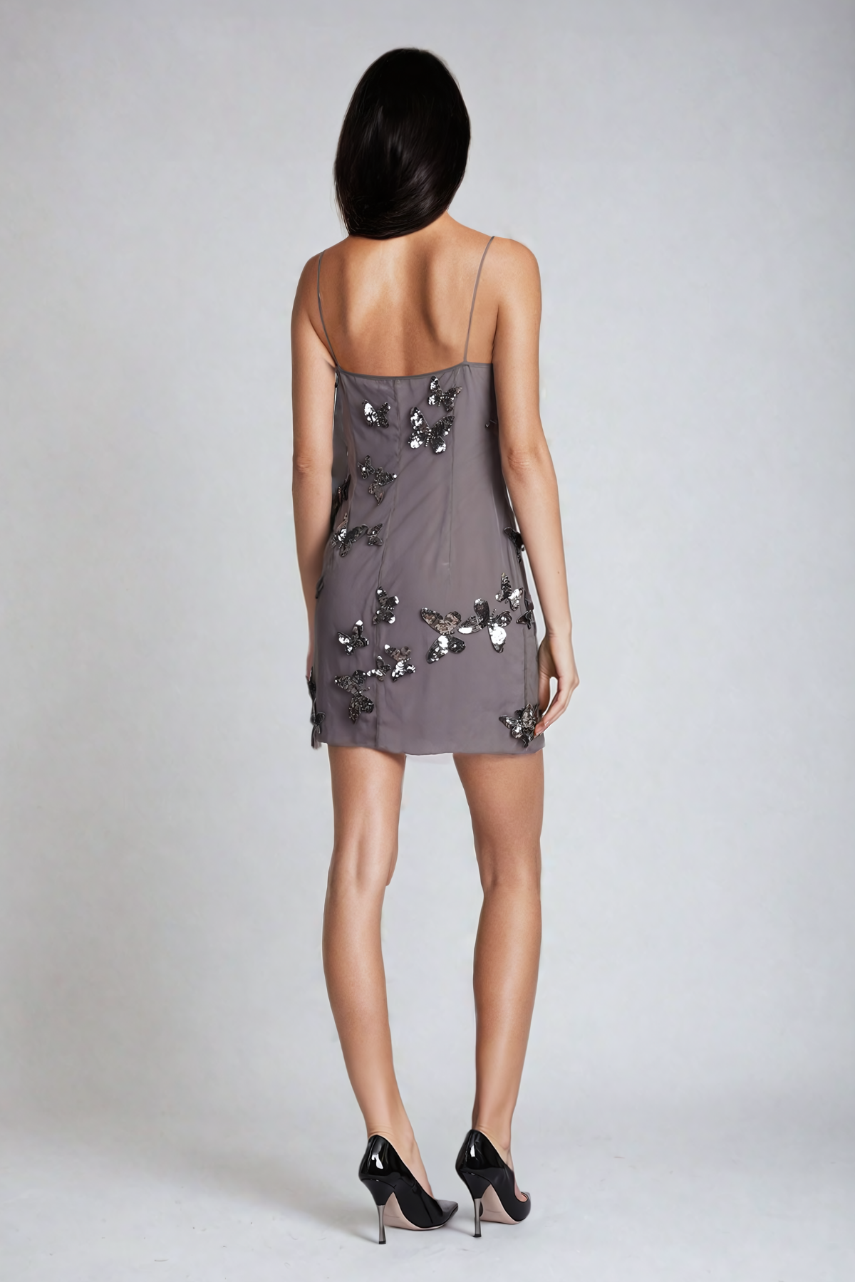 ALDIS BUTTERFLY SLEEVE MINI DRESS FOR PARTIES