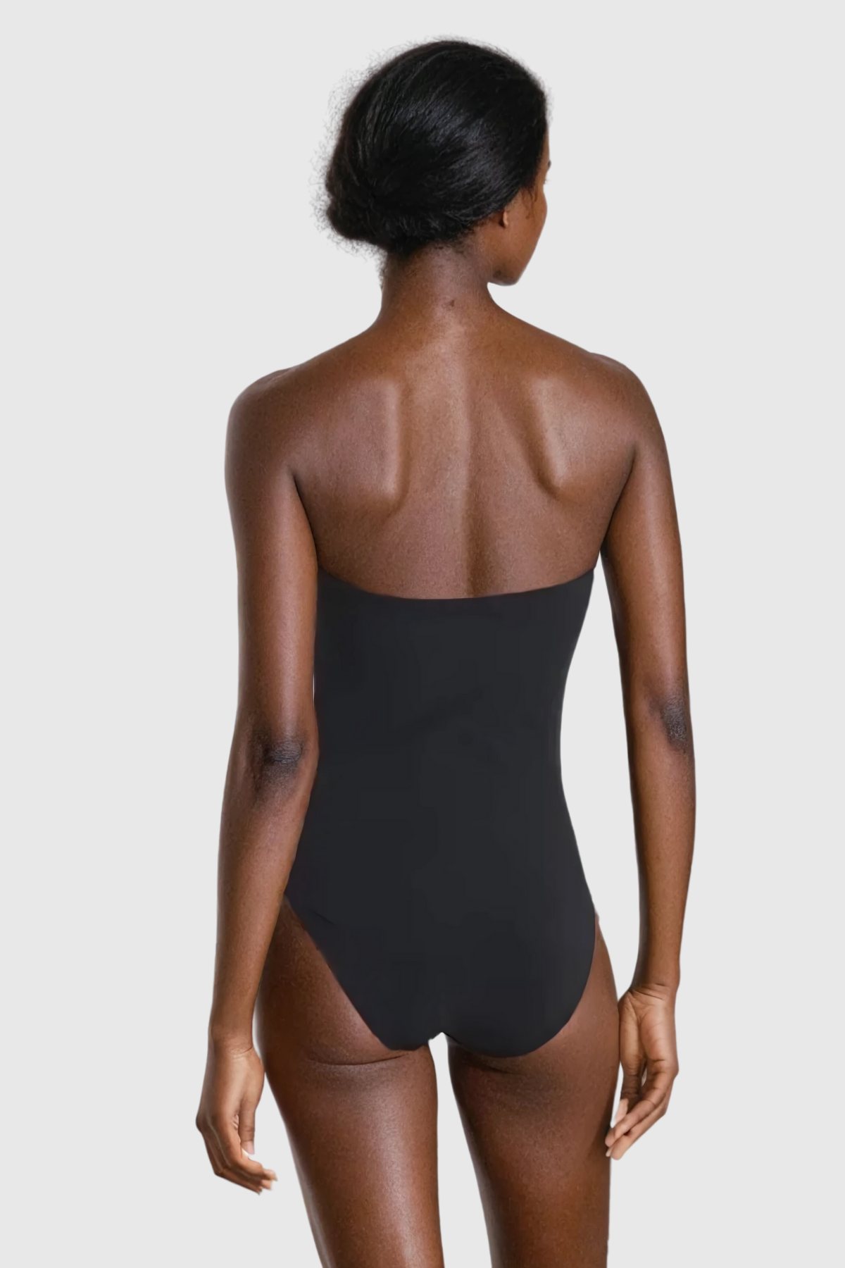 ODELETTE STRAPLESS CUTOUT ONE-PIECE SWIMSUIT